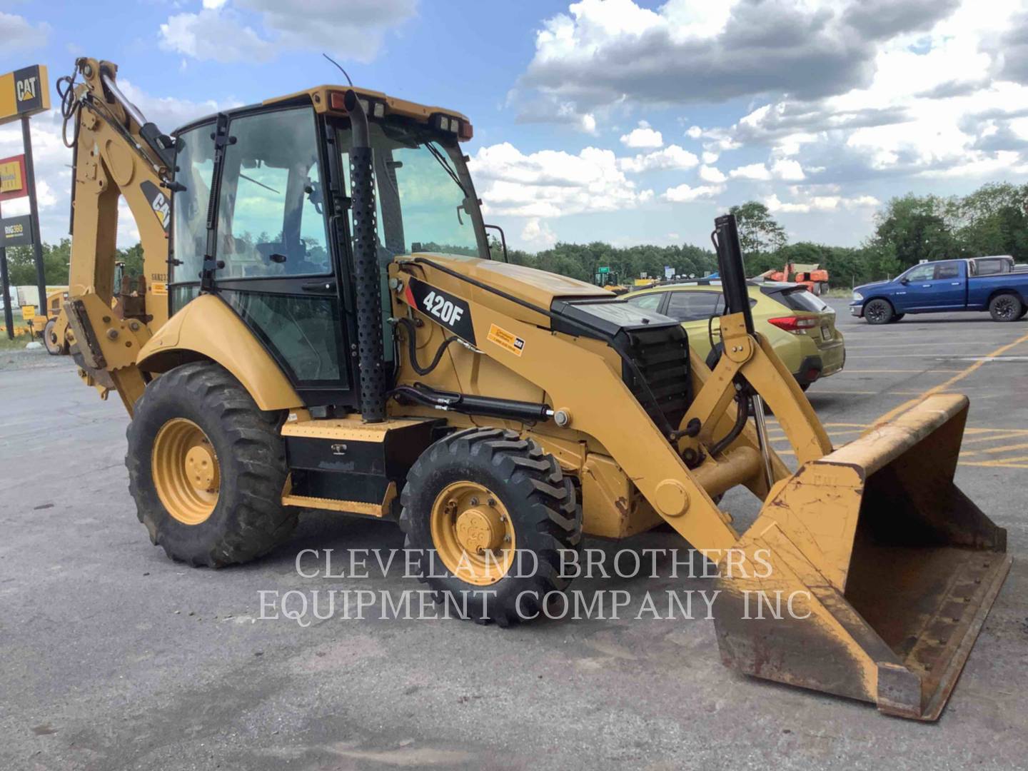 2013 Caterpillar 420F ST Tractor Loader Backhoe