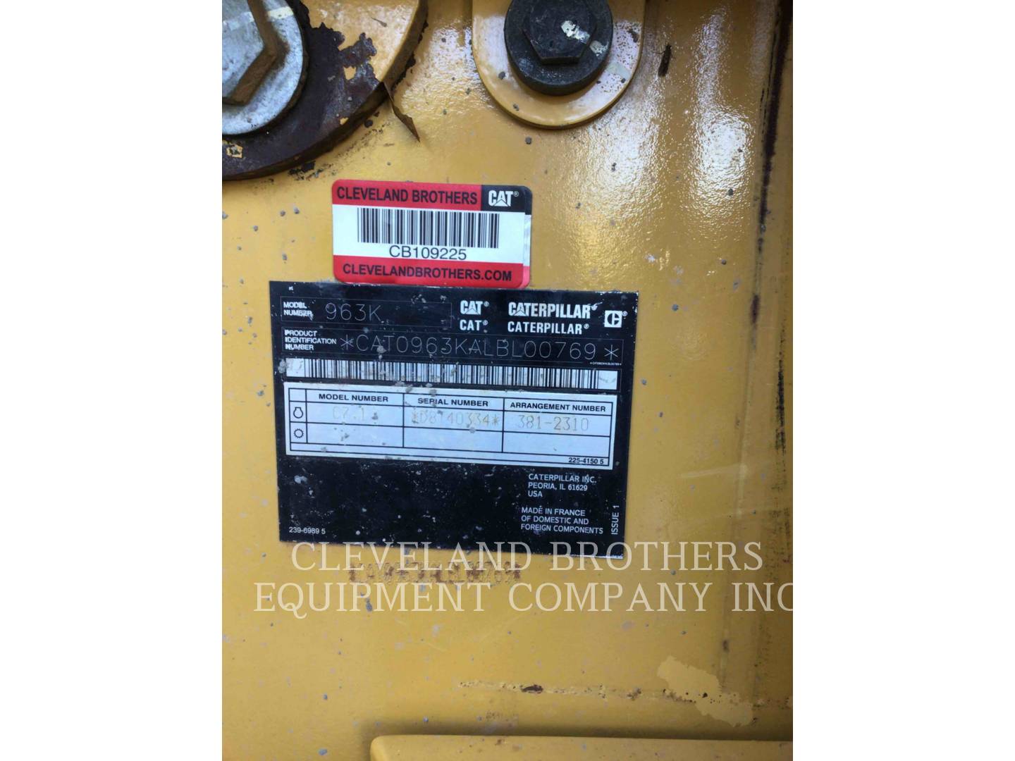 2018 Caterpillar 963K Compact Track Loader