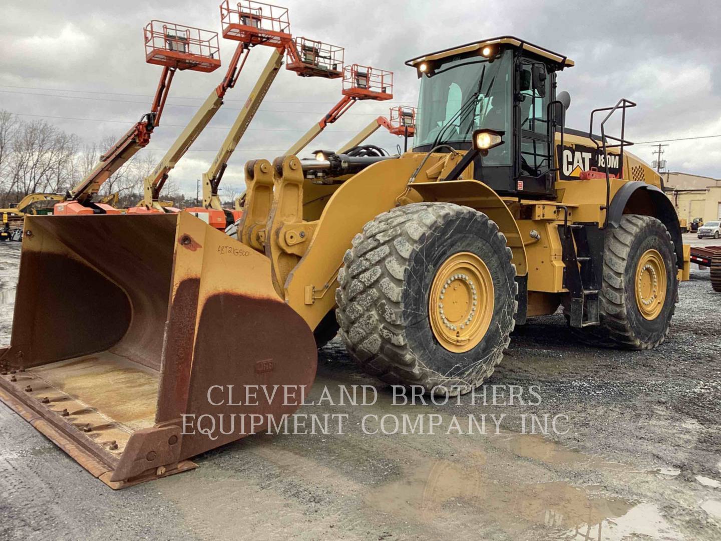 2016 Caterpillar 980M Wheel Loader