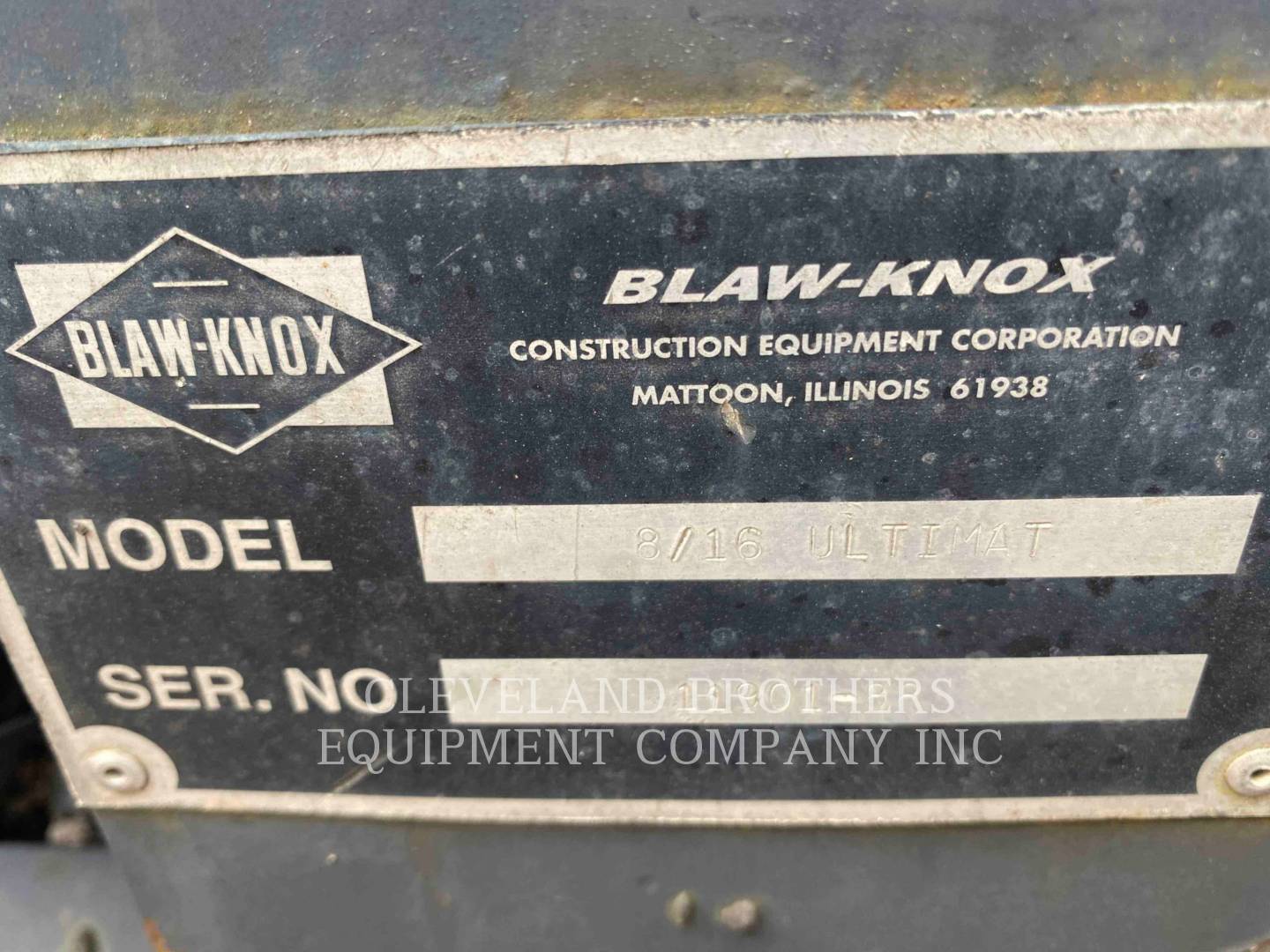 1999 Blawnox PF4410 Asphalt Distributor