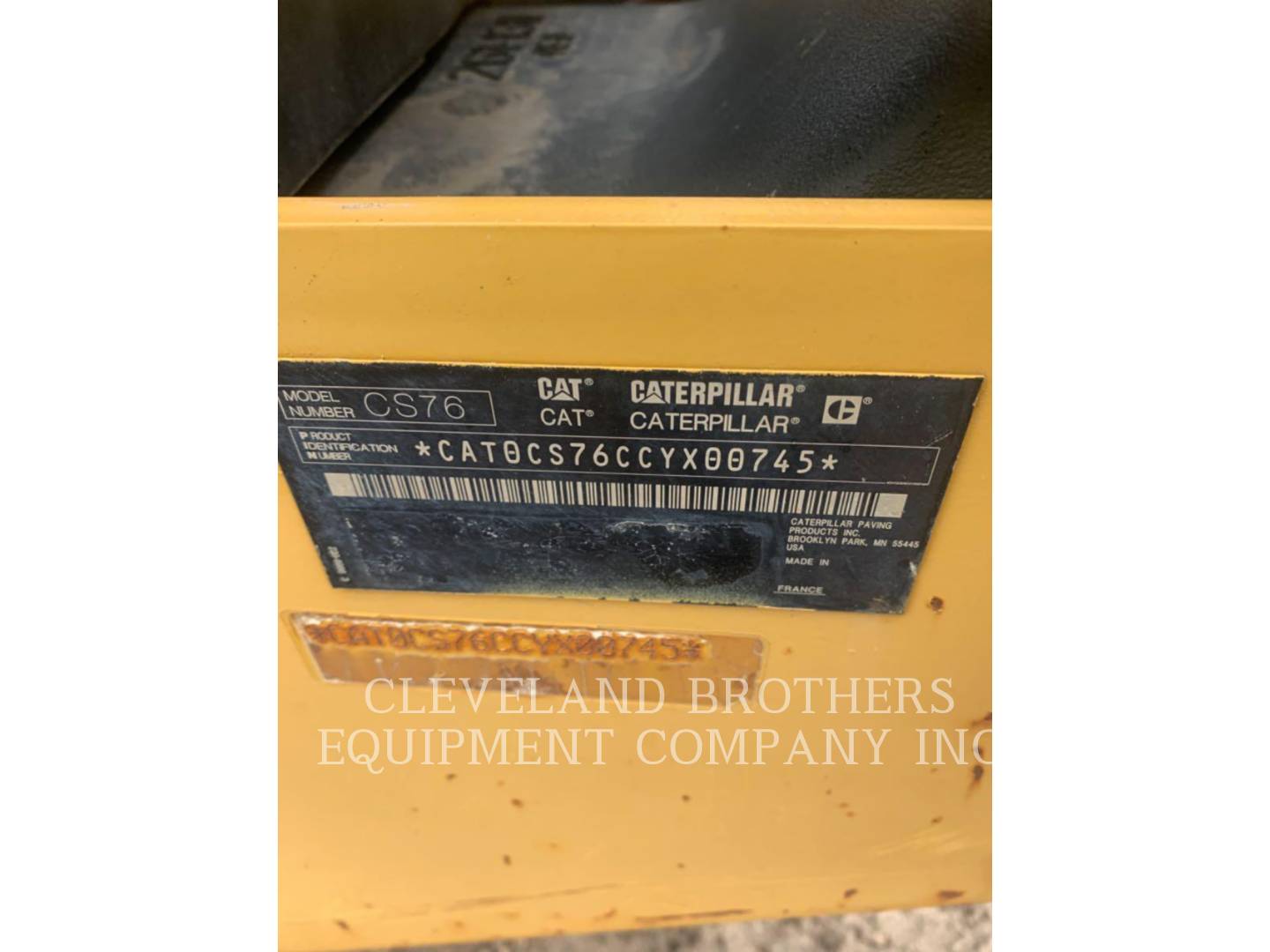 2011 Caterpillar CS76 Compactor