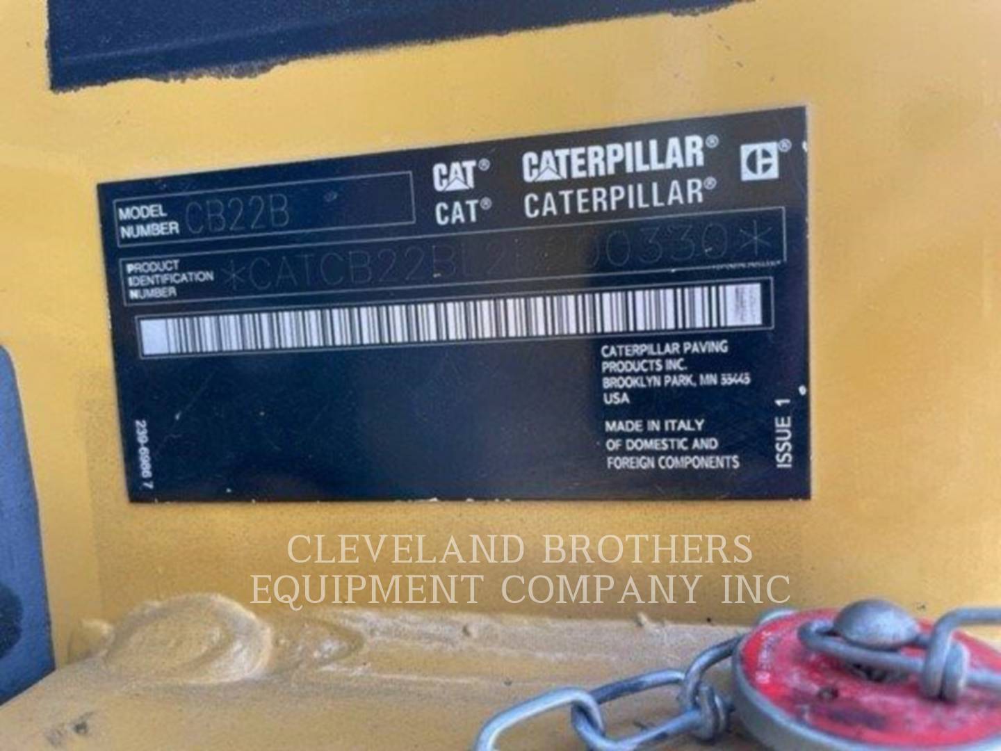 2019 Caterpillar CB22B Compactor