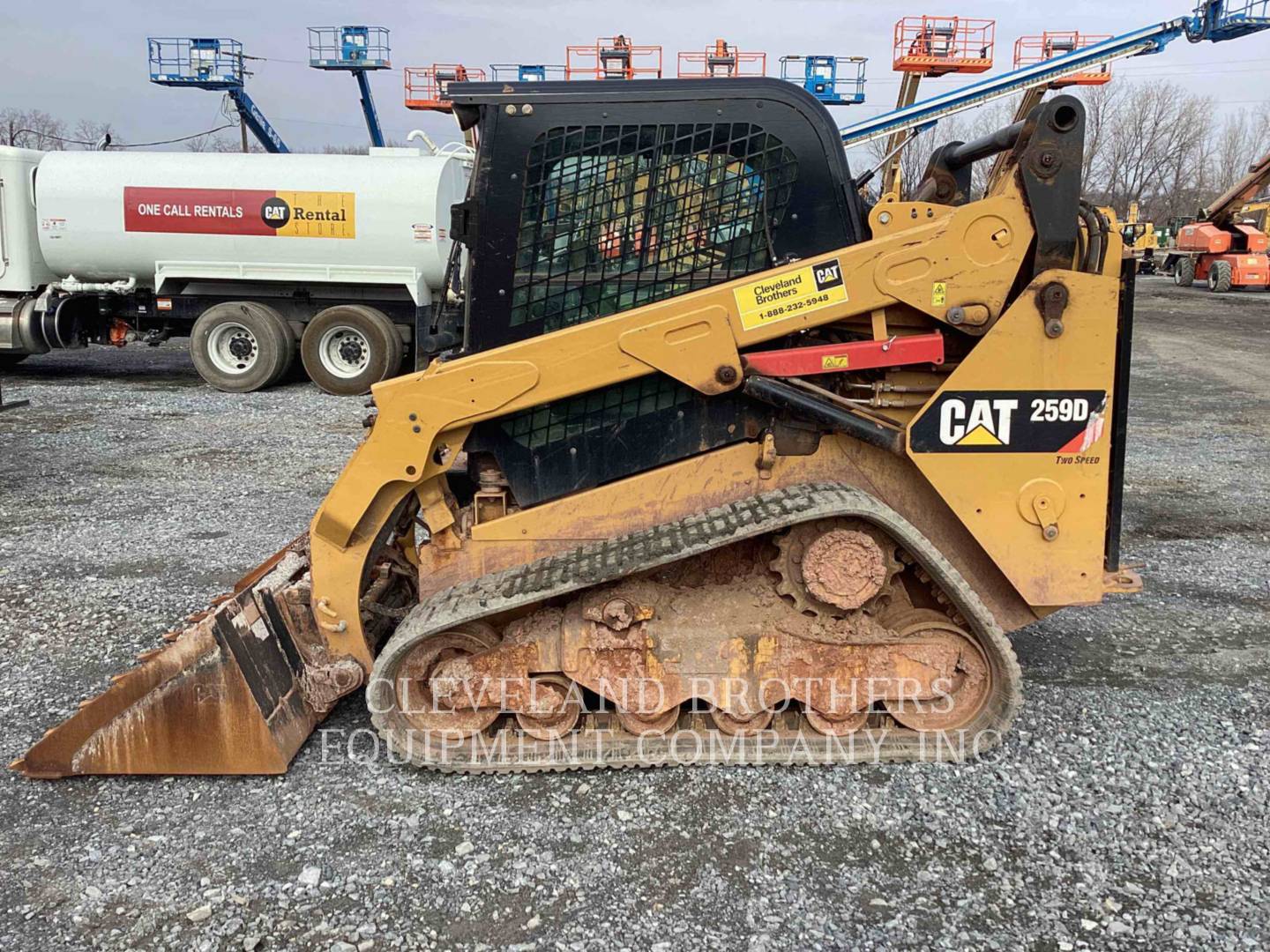 2017 Caterpillar 259D Compact Track Loader