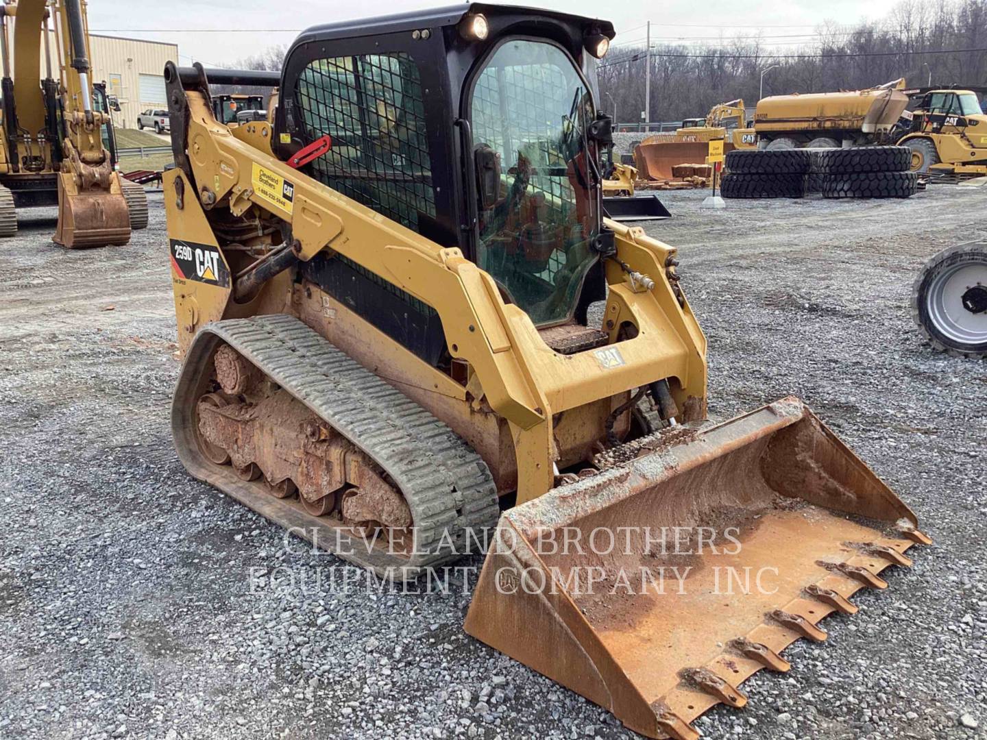 2017 Caterpillar 259D Compact Track Loader