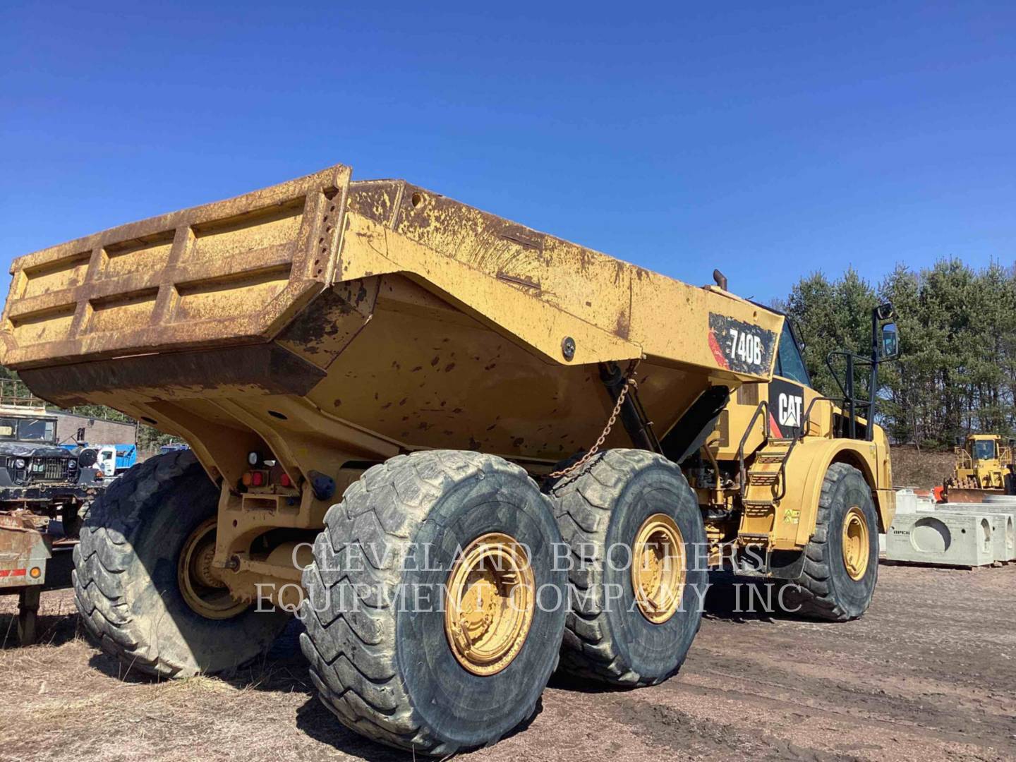 2014 Caterpillar 740B Articulated Truck