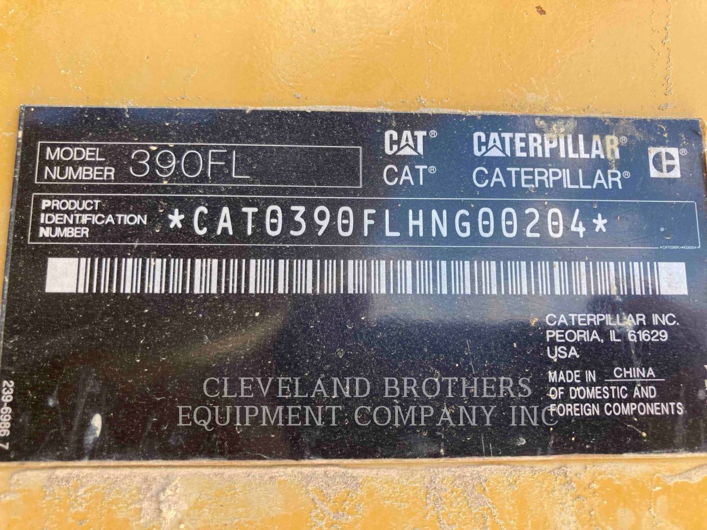 2018 Caterpillar 390FL Excavator