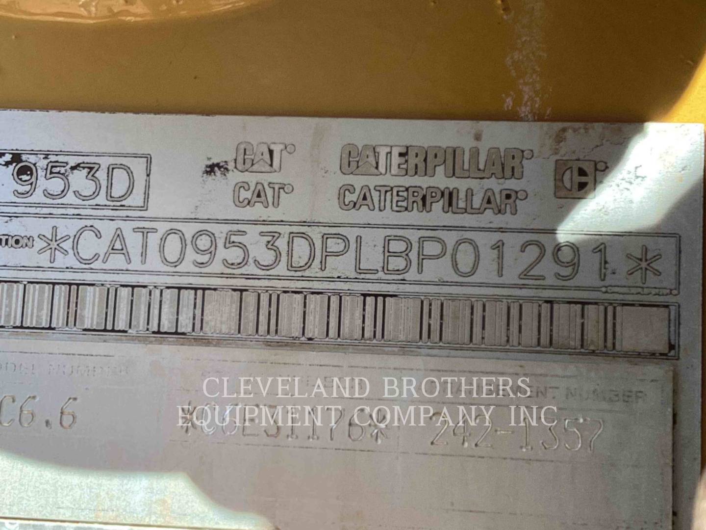 2011 Caterpillar 953D Compact Track Loader