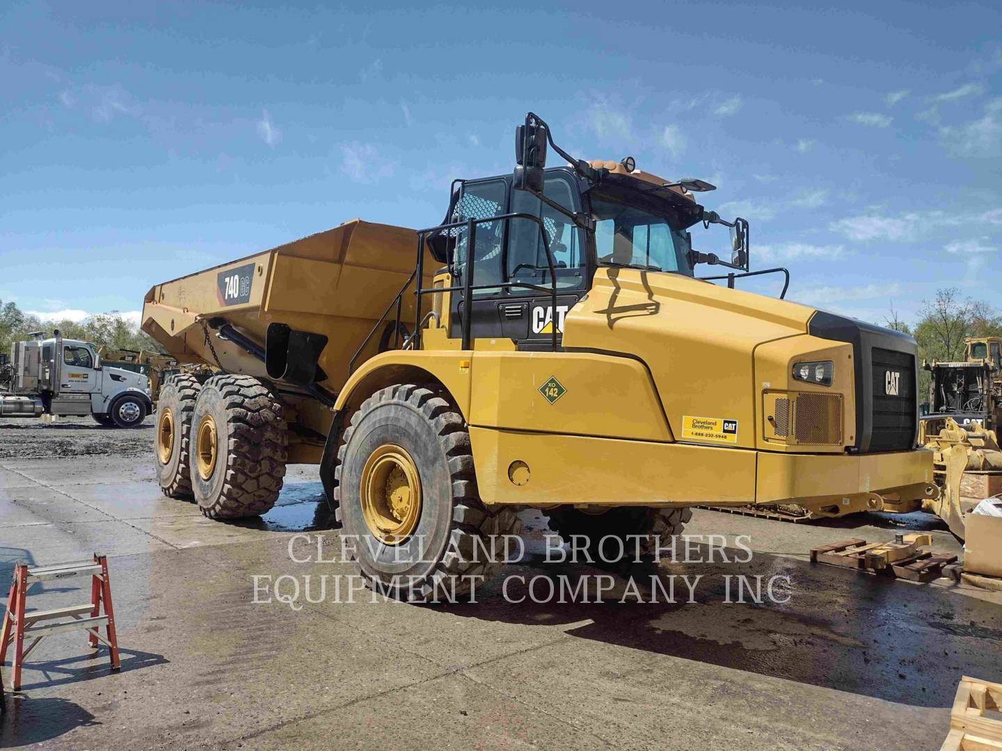 2020 Caterpillar 740GC Articulated Truck