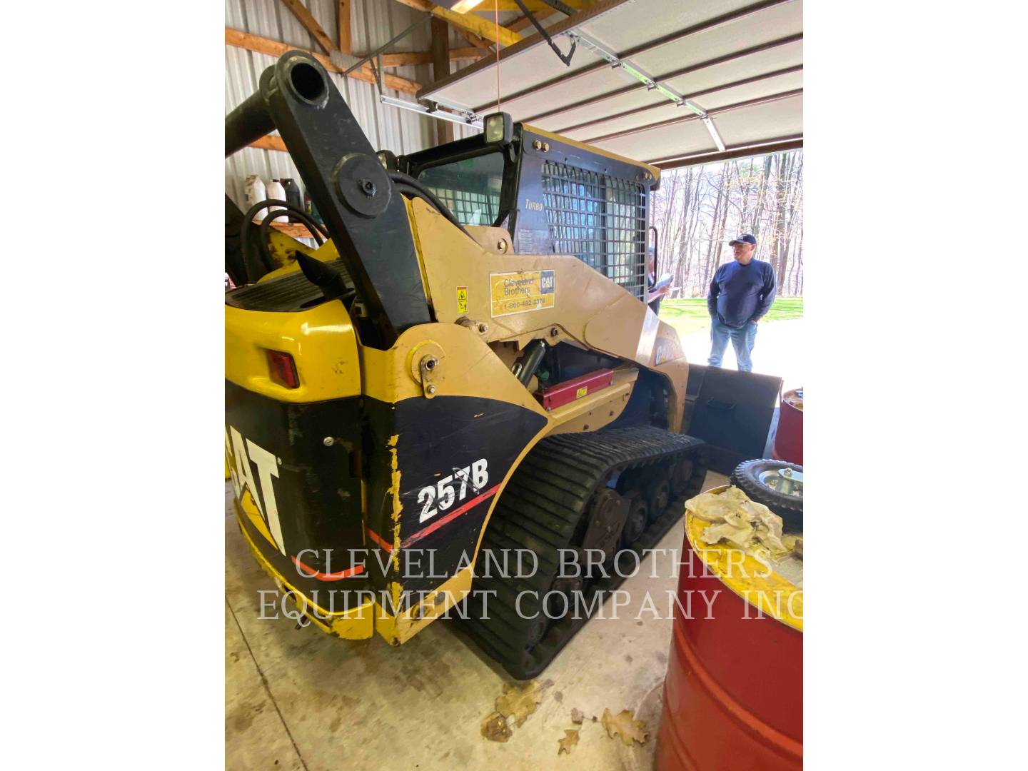 2005 Caterpillar 257B Compact Track Loader