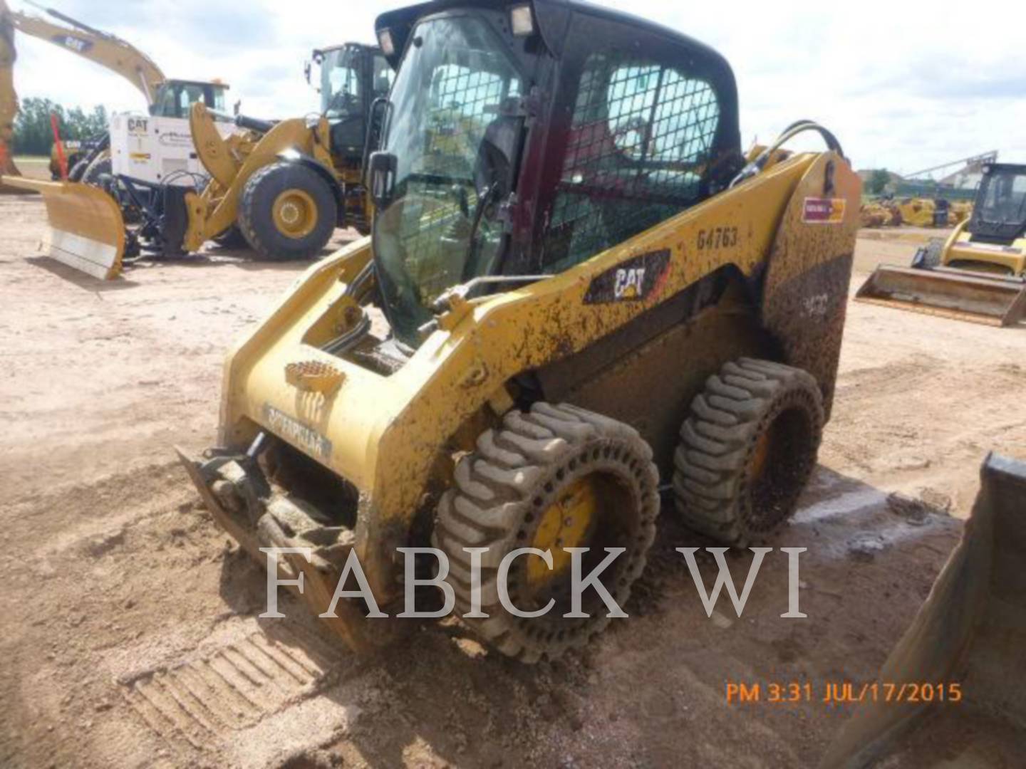 2012 Caterpillar 246C ST Skid Steer Loader