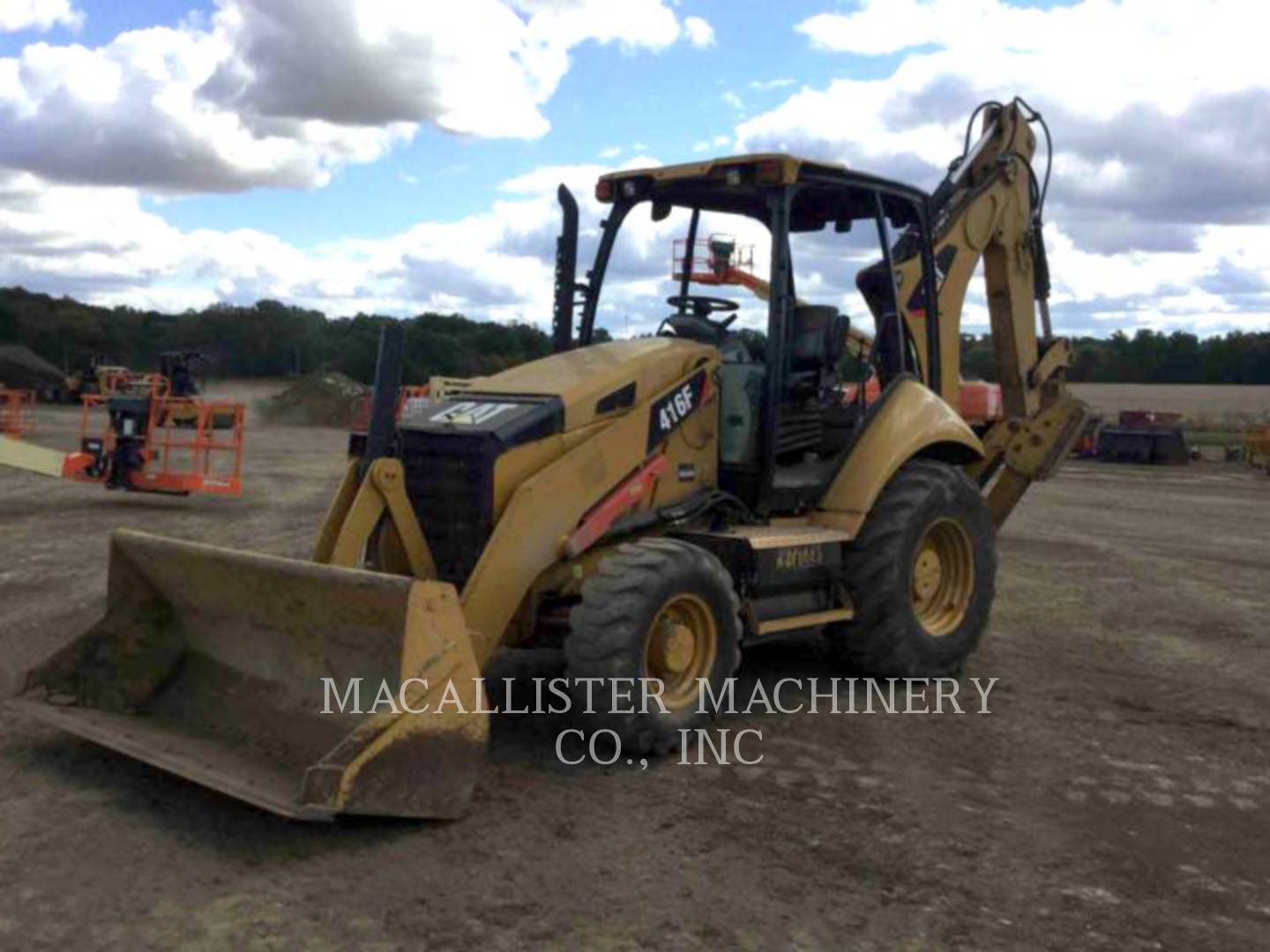 2014 Caterpillar 416FST Tractor Loader Backhoe