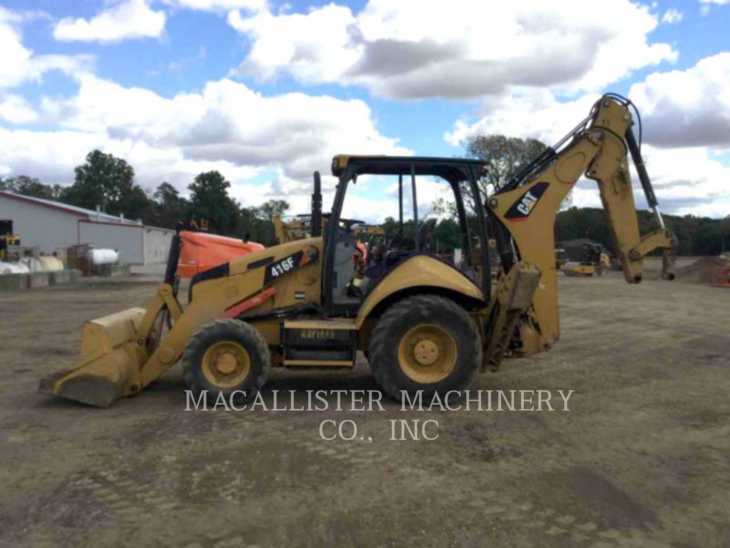 2014 Caterpillar 416FST Tractor Loader Backhoe