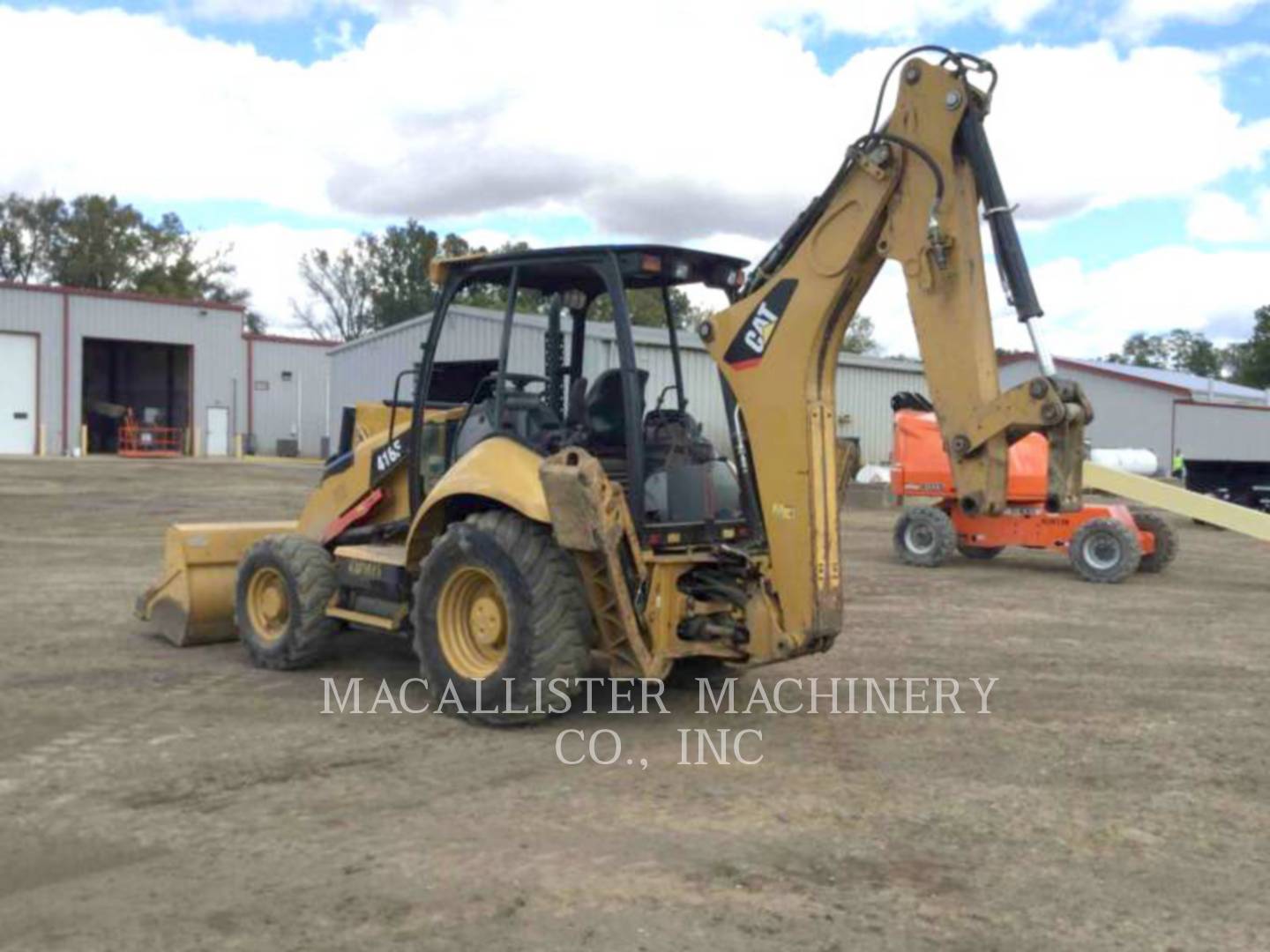 2014 Caterpillar 416FST Tractor Loader Backhoe