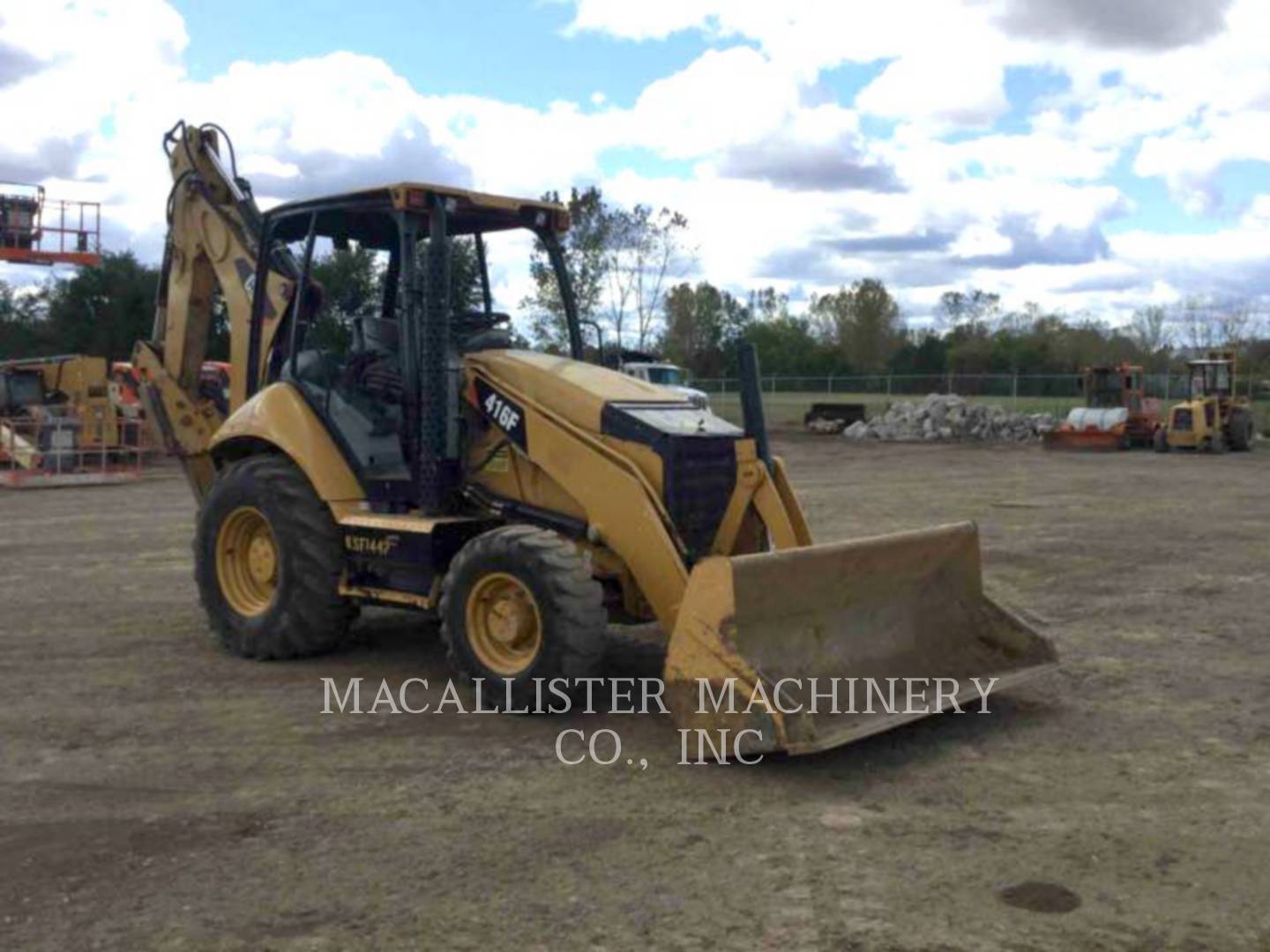 2014 Caterpillar 416FST Tractor Loader Backhoe