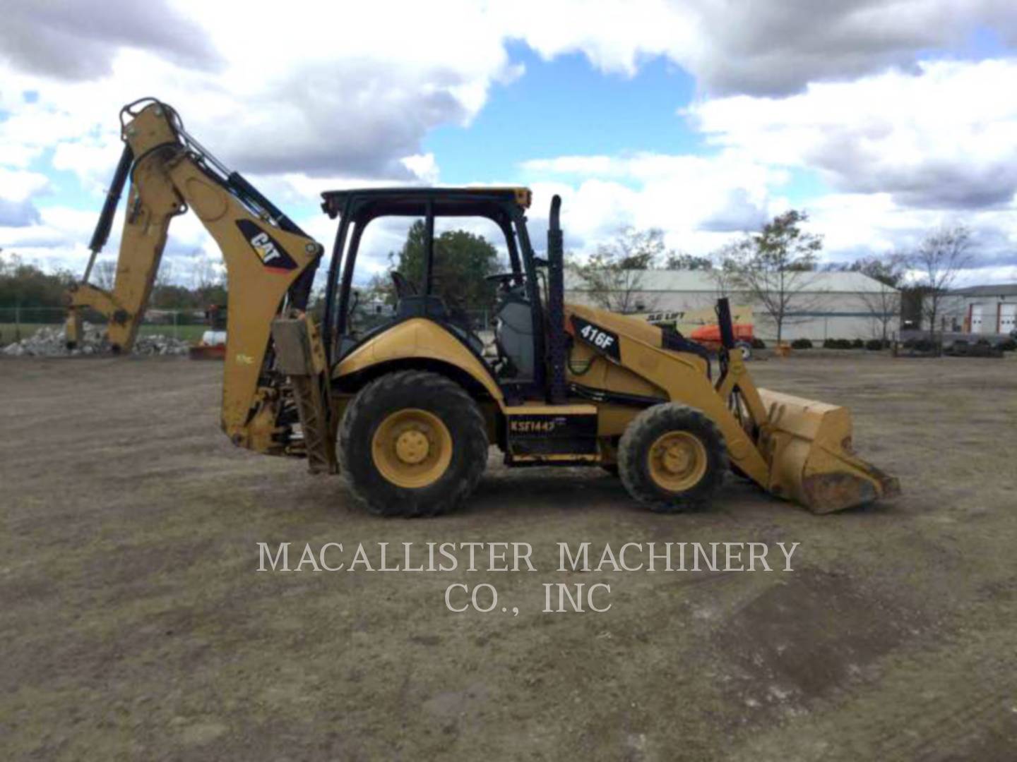 2014 Caterpillar 416FST Tractor Loader Backhoe