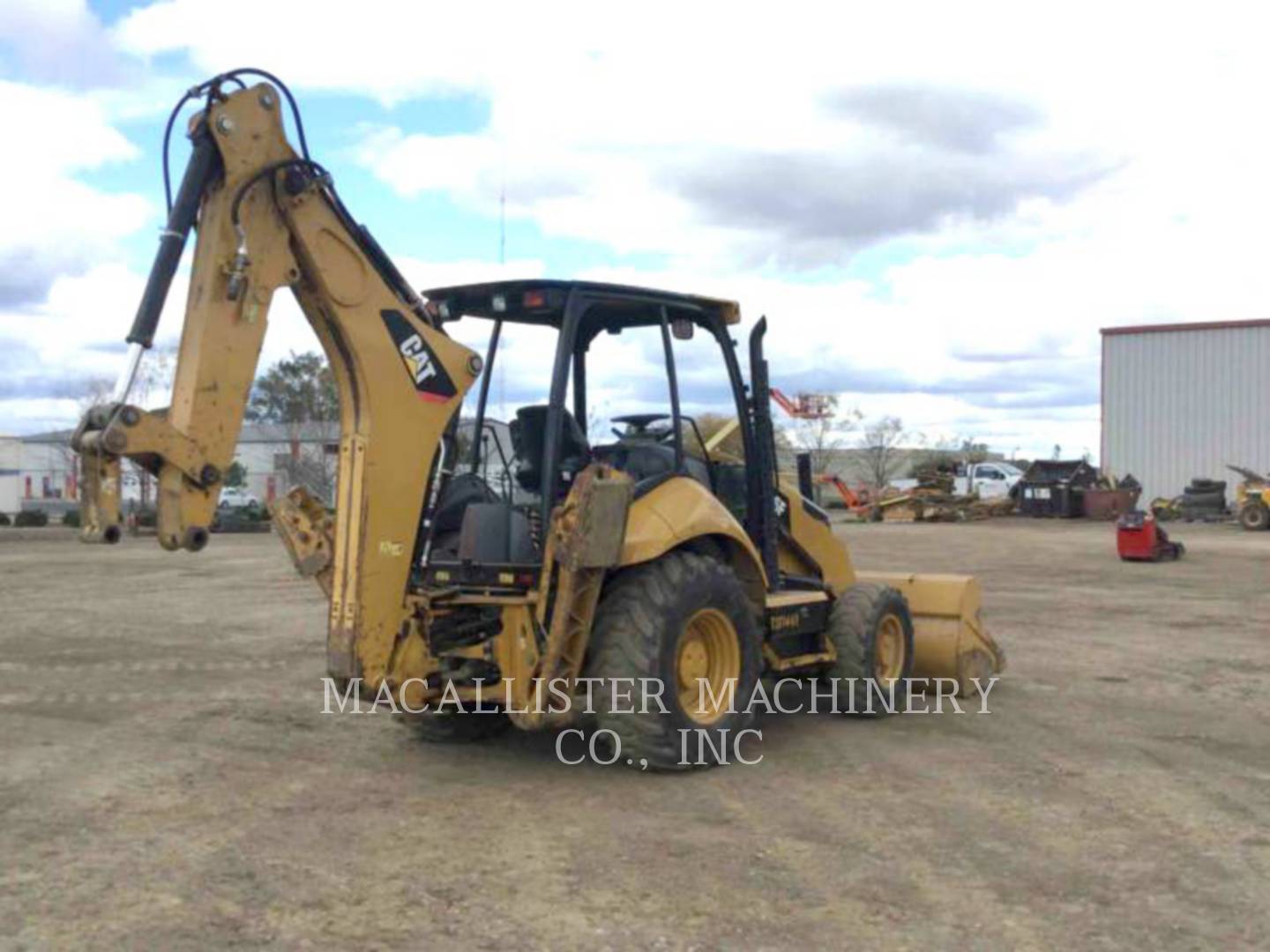 2014 Caterpillar 416FST Tractor Loader Backhoe