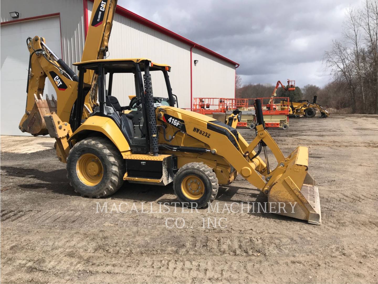 2015 Caterpillar 416F2ST Tractor Loader Backhoe