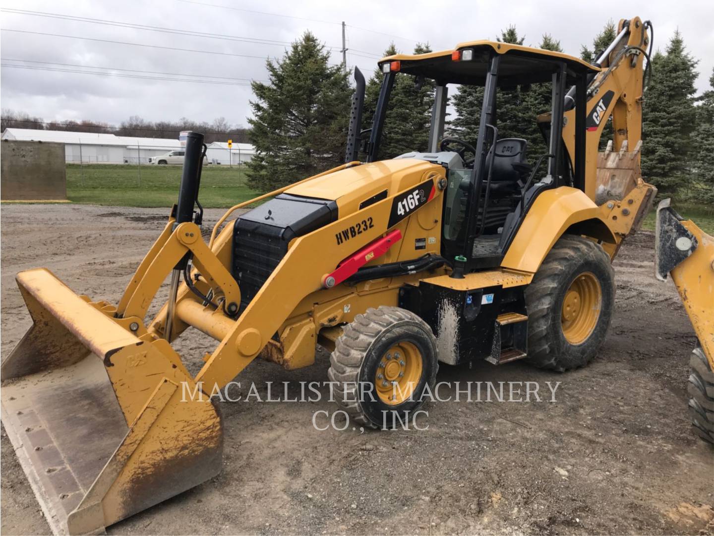 2015 Caterpillar 416F2ST Tractor Loader Backhoe