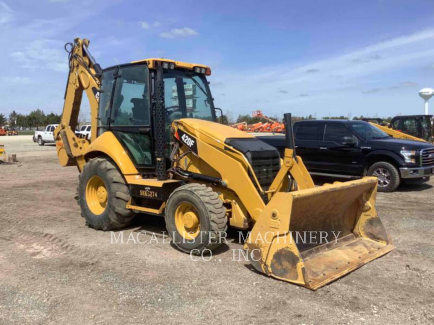 2015 Caterpillar 420FST Tractor Loader Backhoe