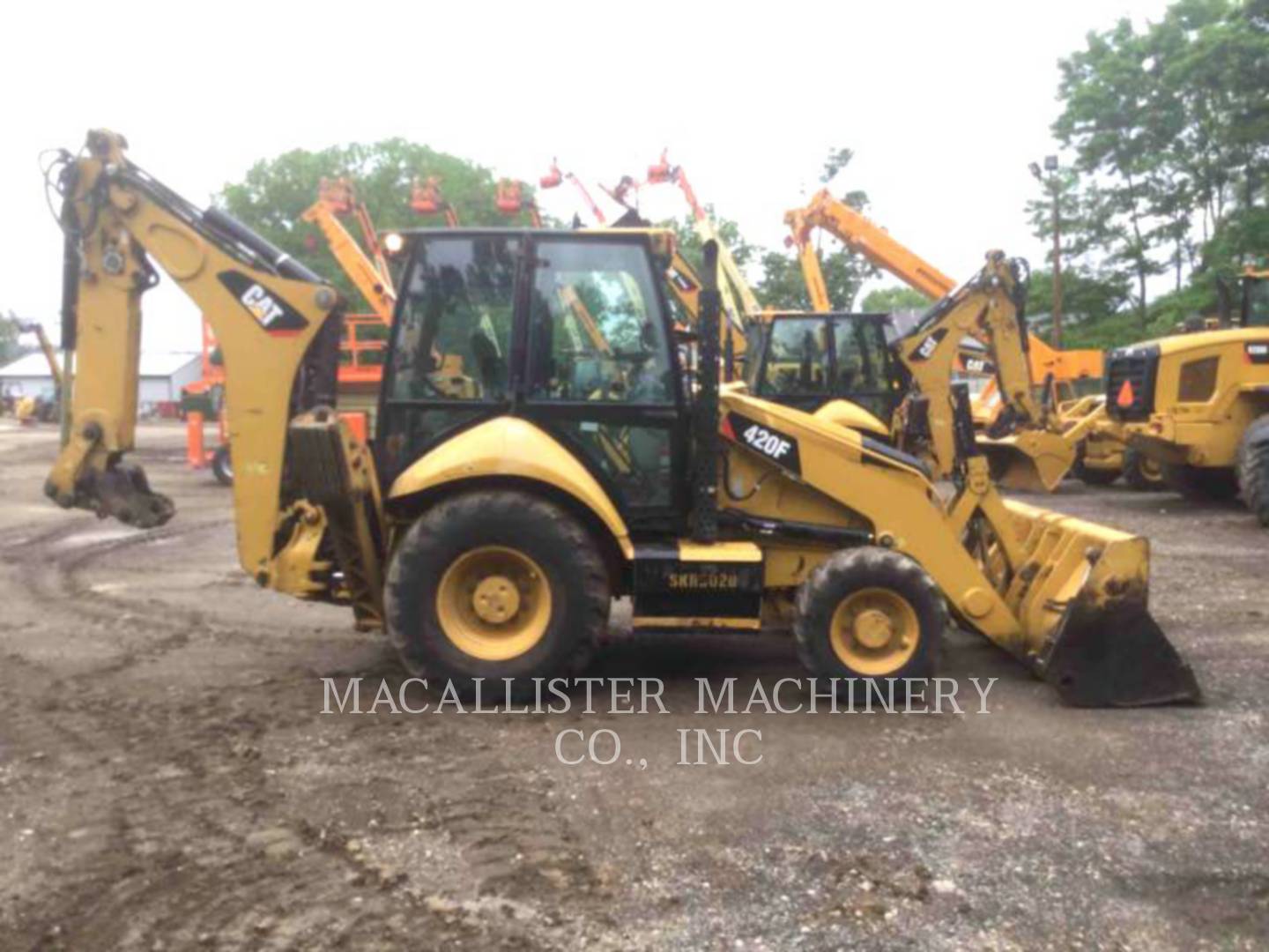 2015 Caterpillar 420FST Tractor Loader Backhoe