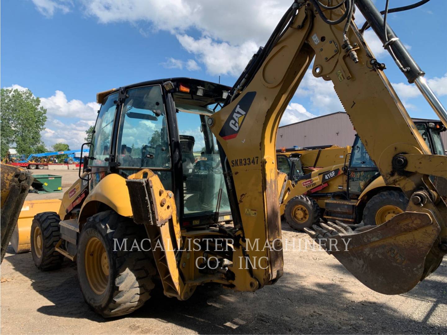 2014 Caterpillar 420FST Tractor Loader Backhoe