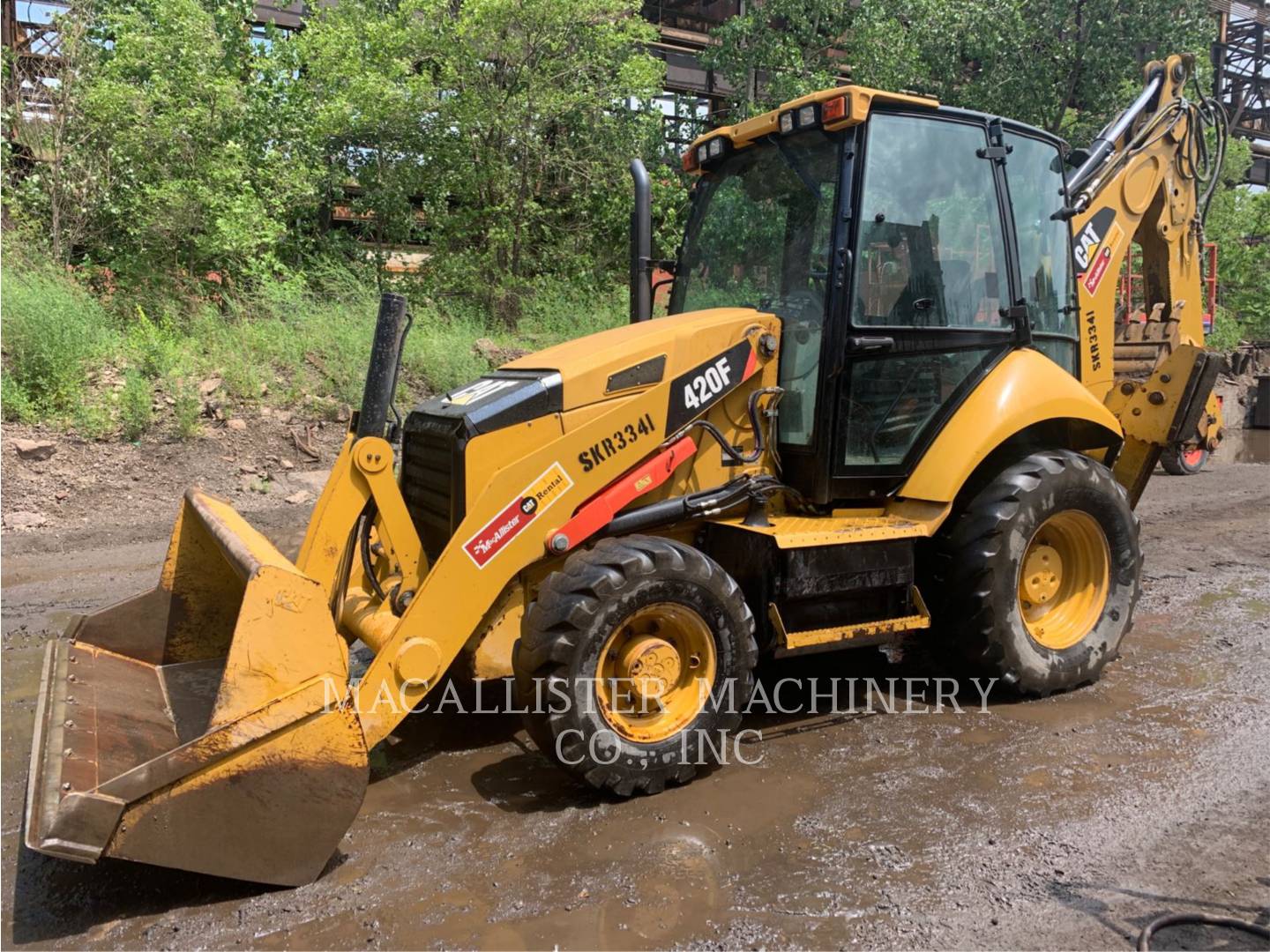 2014 Caterpillar 420FST Tractor Loader Backhoe