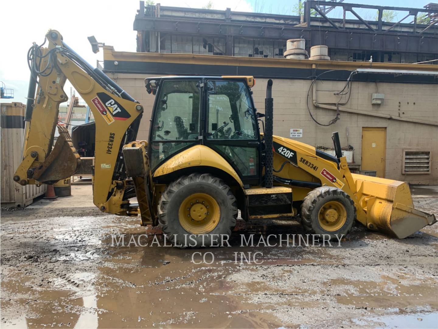 2014 Caterpillar 420FST Tractor Loader Backhoe