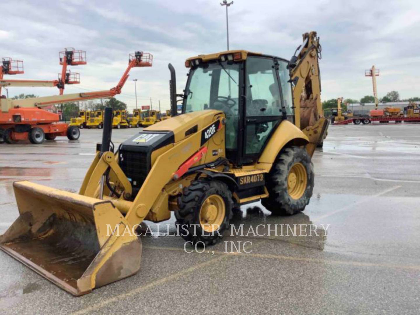 2014 Caterpillar 420FST Tractor Loader Backhoe