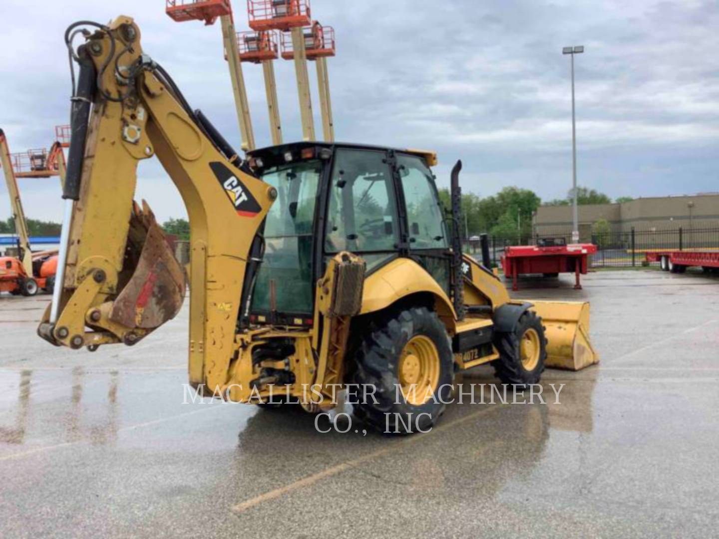 2014 Caterpillar 420FST Tractor Loader Backhoe