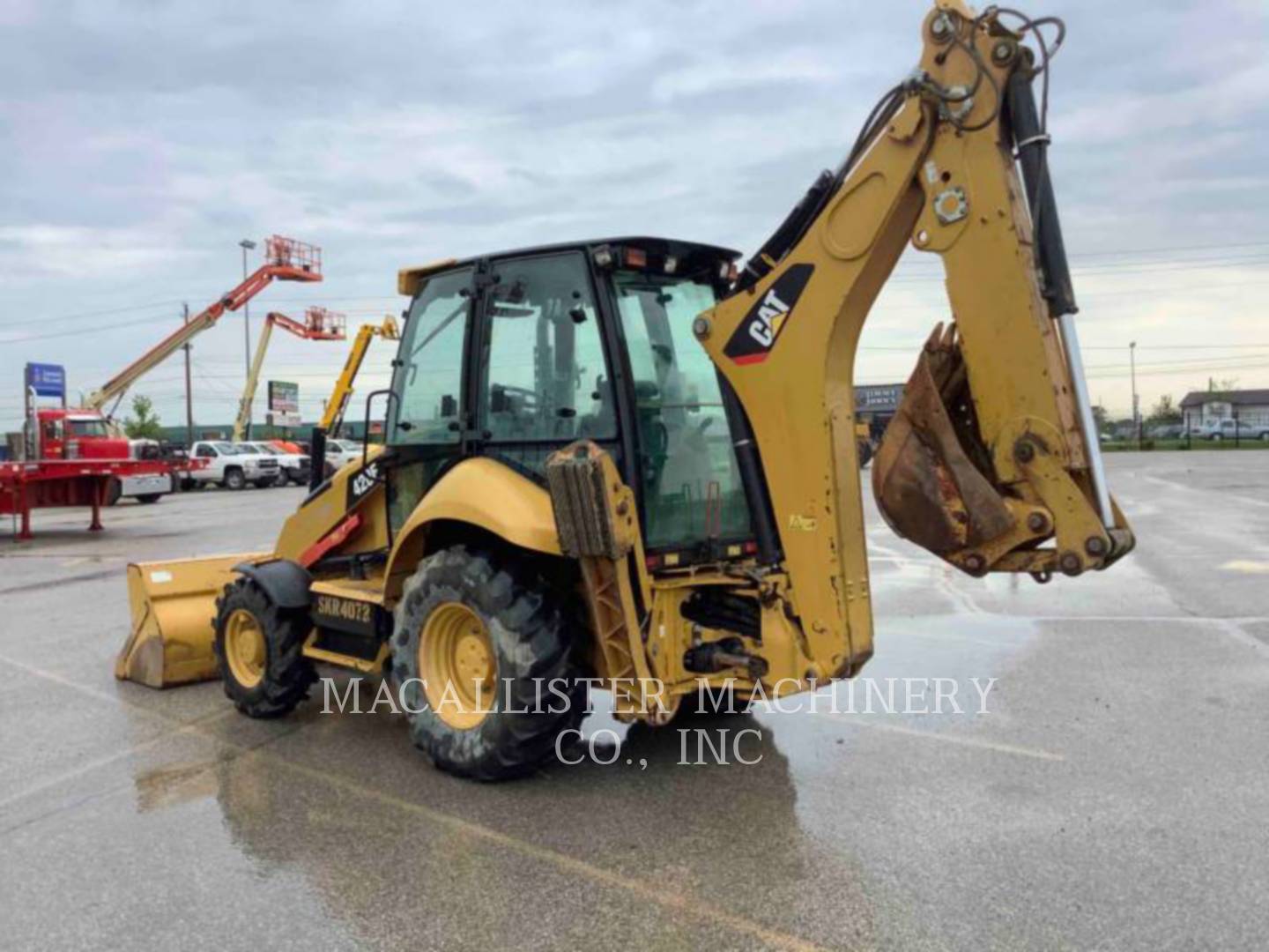 2014 Caterpillar 420FST Tractor Loader Backhoe