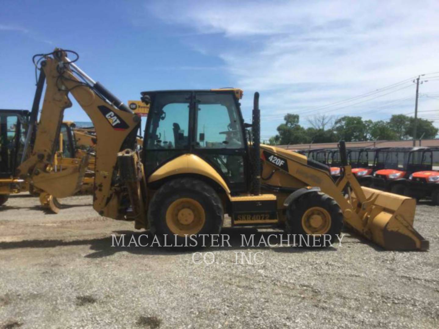 2014 Caterpillar 420FST Tractor Loader Backhoe