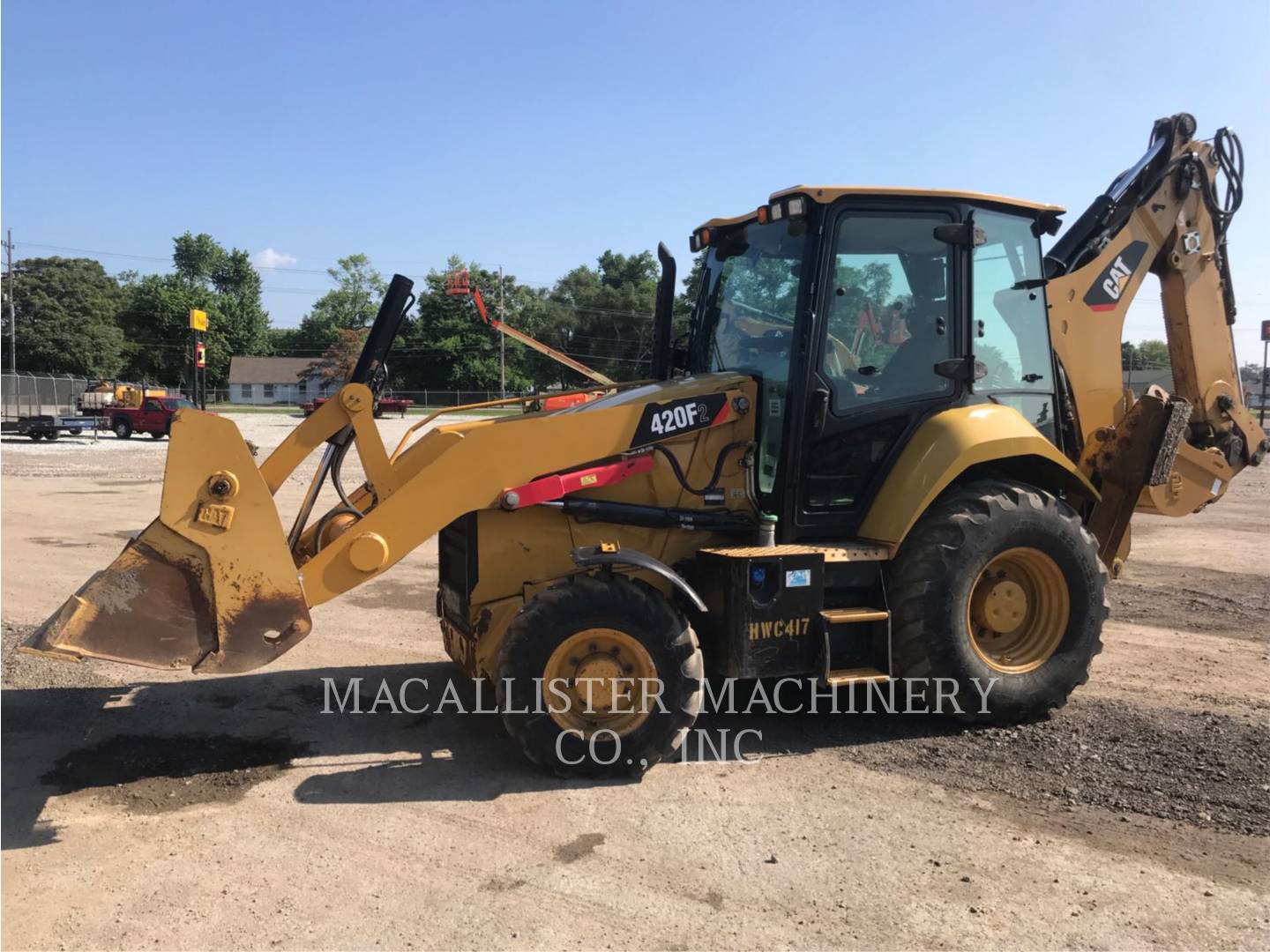 2015 Caterpillar 420F2ST Tractor Loader Backhoe