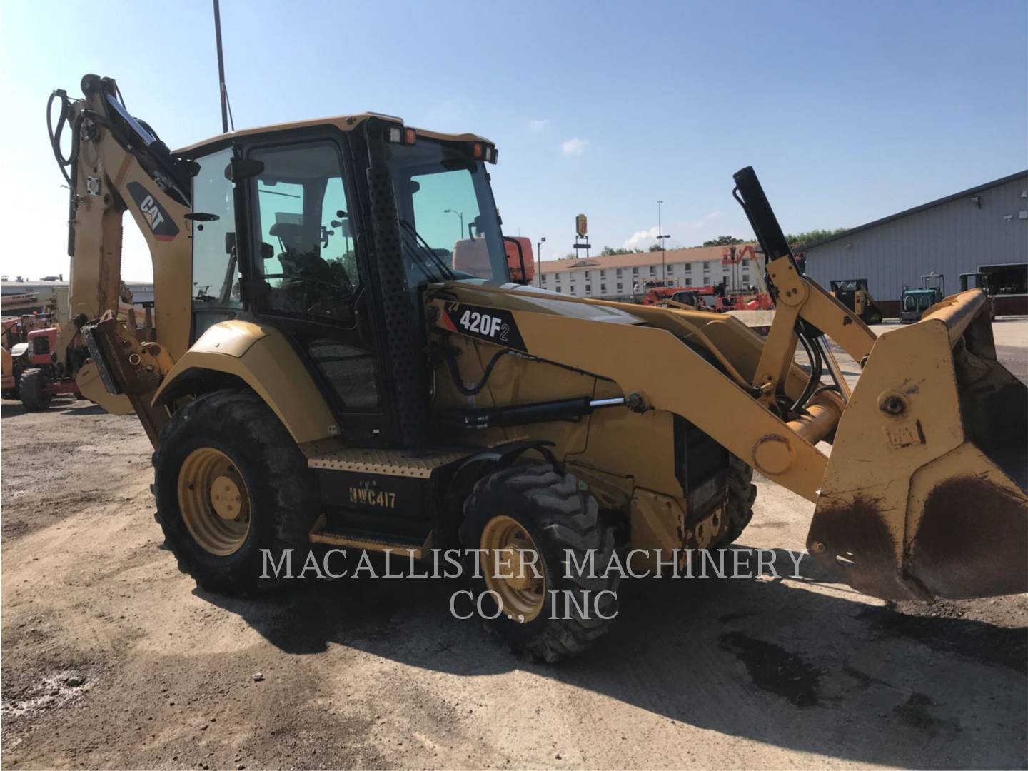 2015 Caterpillar 420F2ST Tractor Loader Backhoe