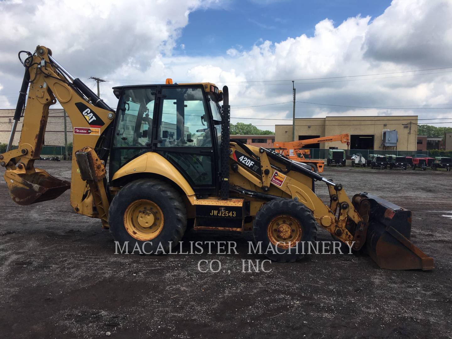 2014 Caterpillar 420 F IT Tractor Loader Backhoe