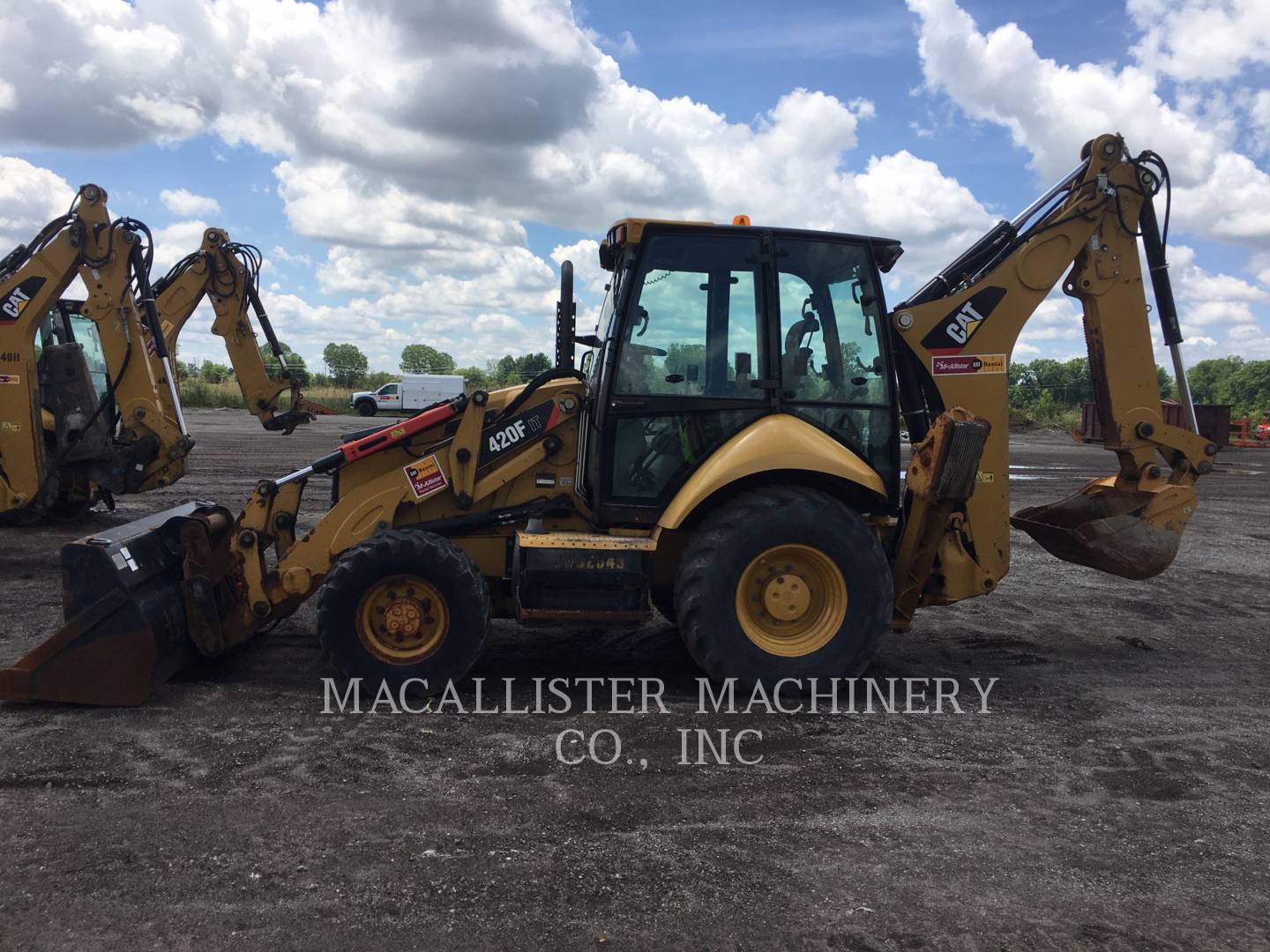 2014 Caterpillar 420 F IT Tractor Loader Backhoe