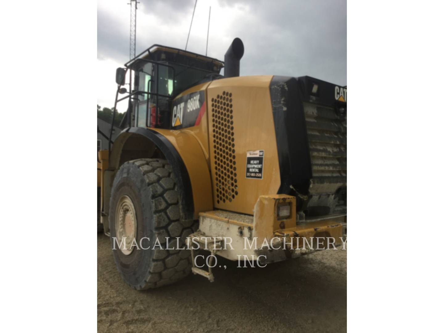 2014 Caterpillar 980K Wheel Loader