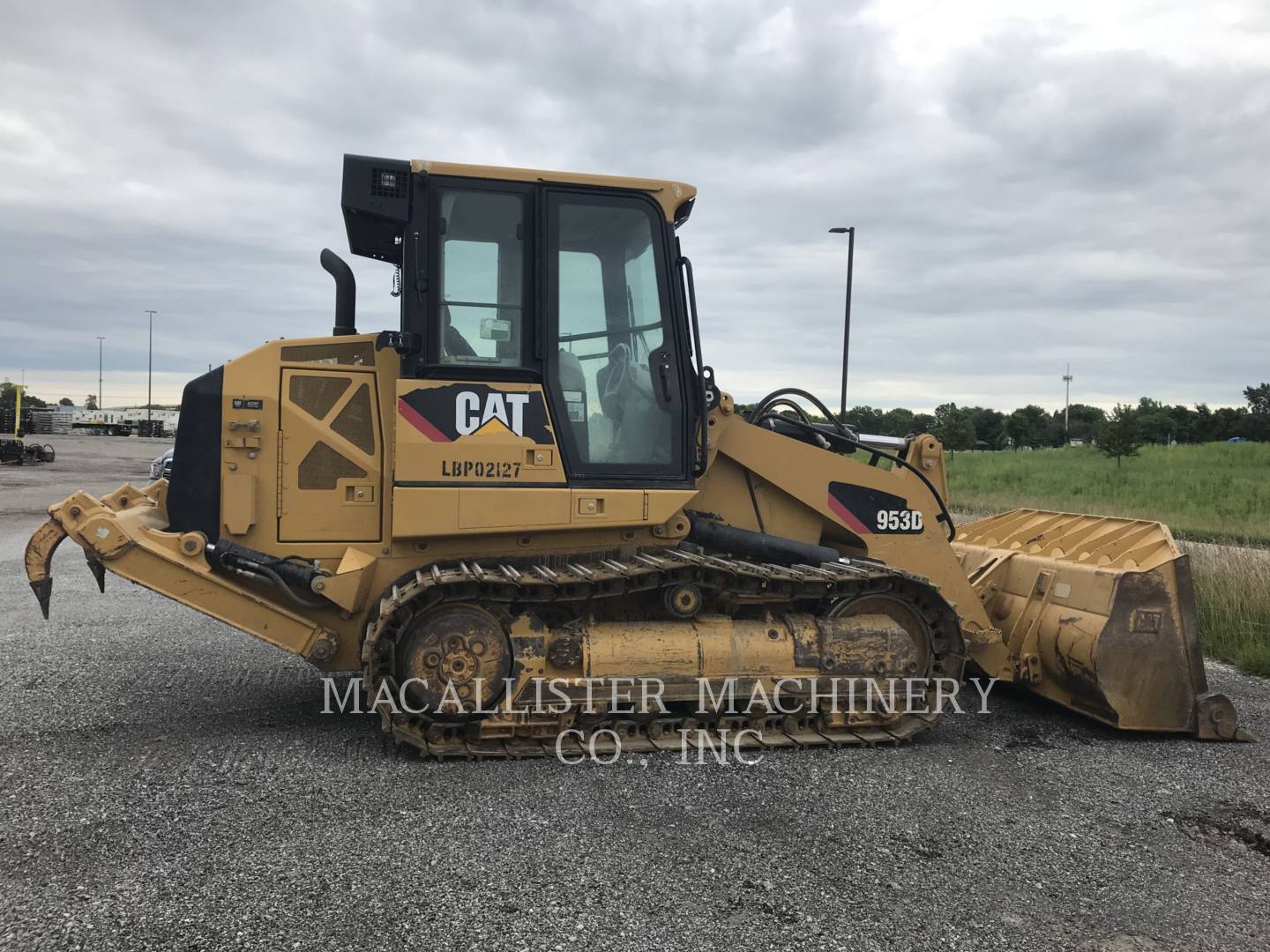 2017 Caterpillar 953D Compact Track Loader