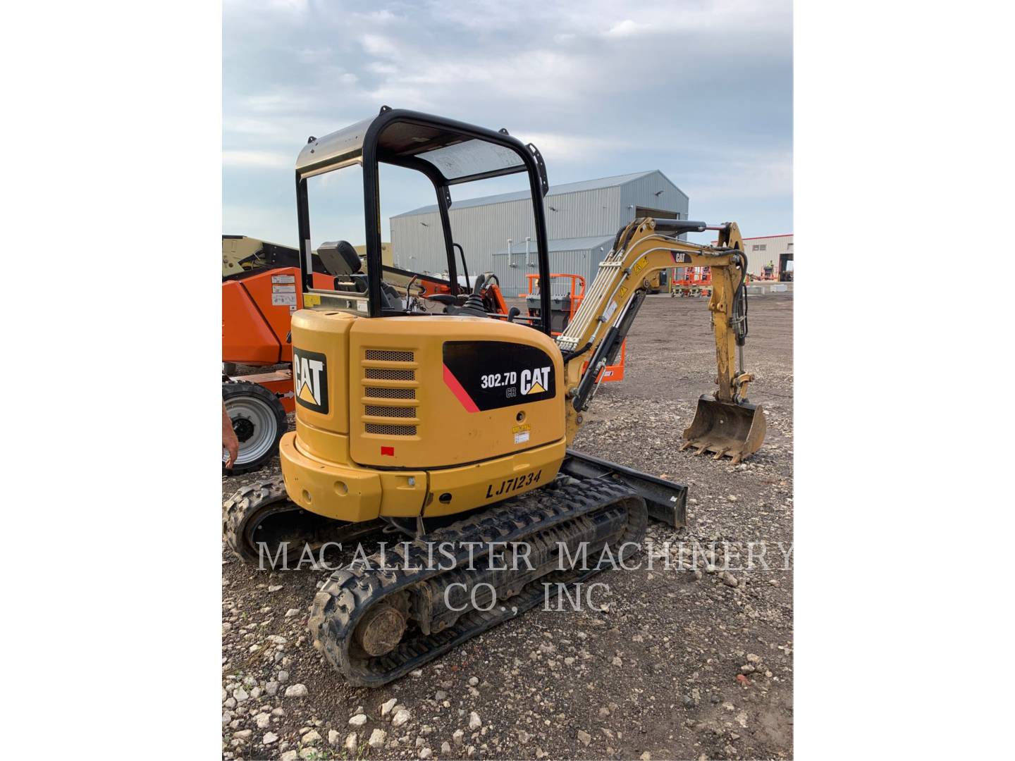 2017 Caterpillar 302.7D Excavator