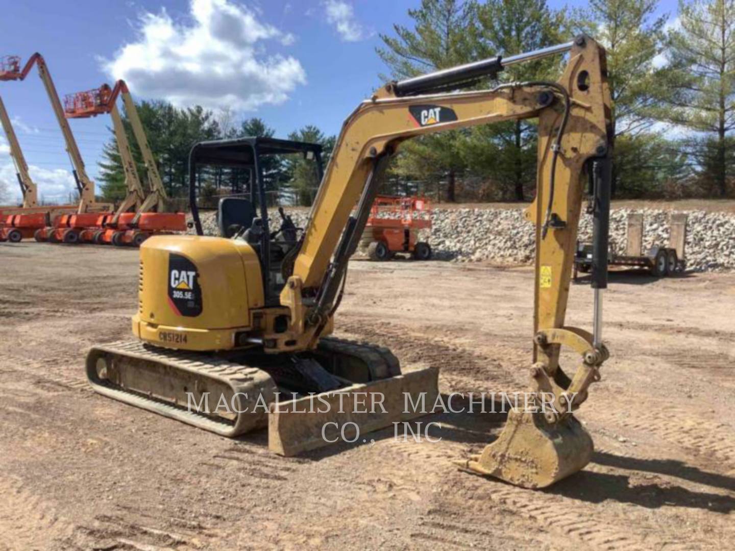 2016 Caterpillar 305.5E2CR Excavator