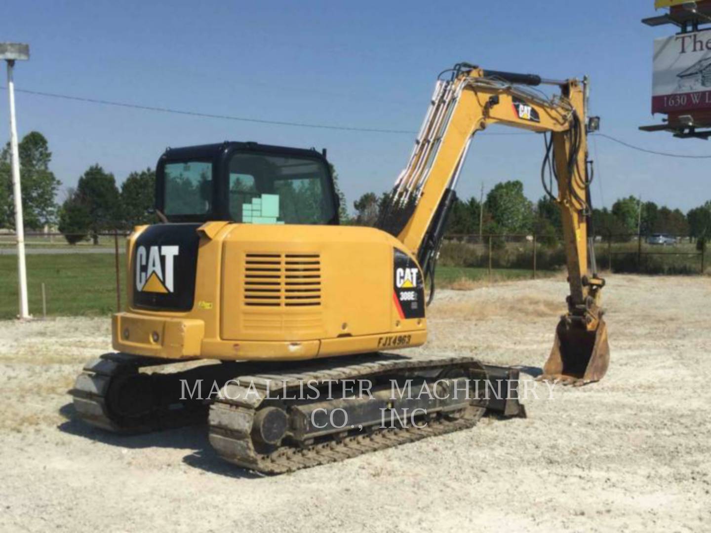 2016 Caterpillar 308E2CRSB Excavator