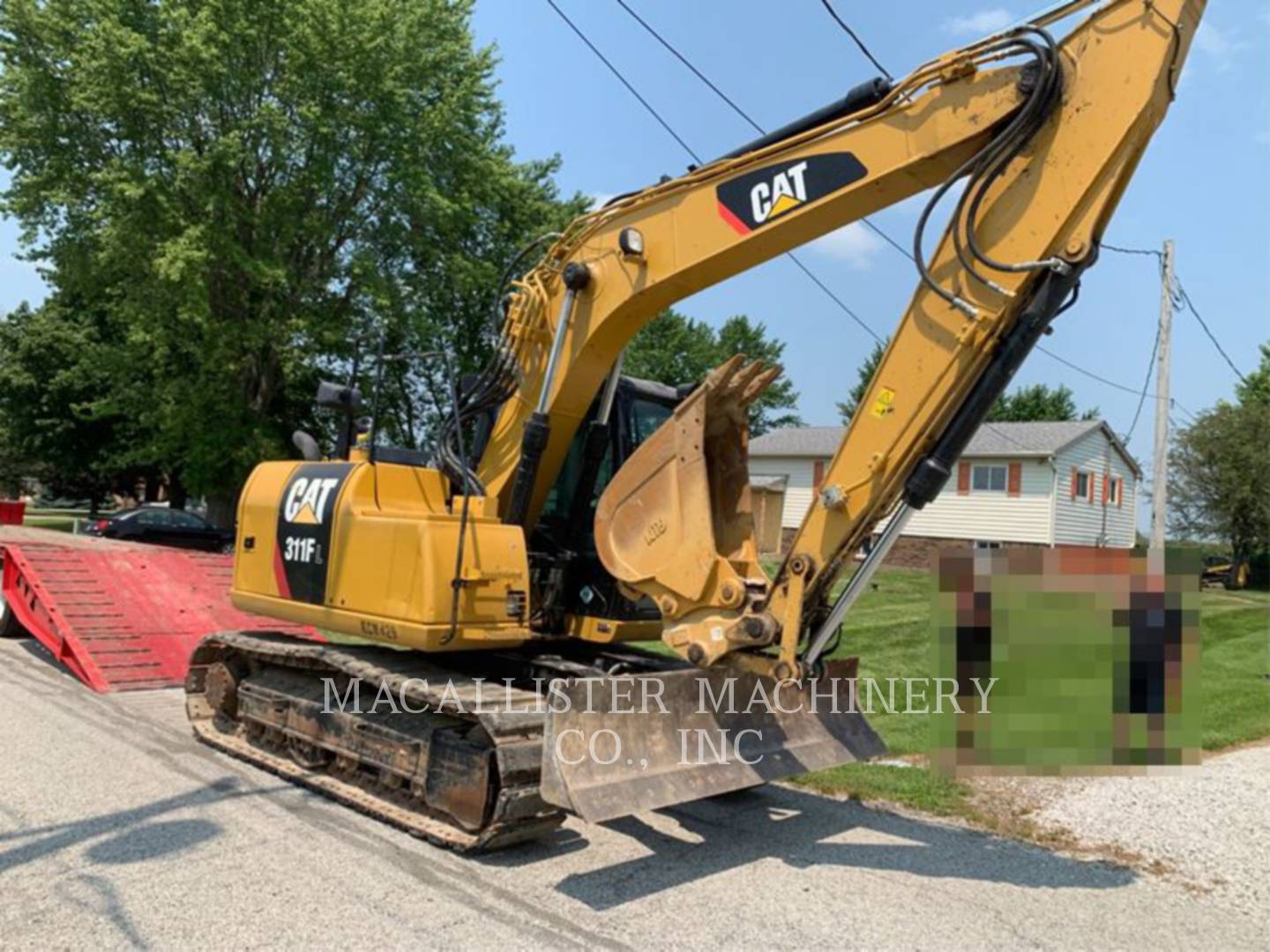 2016 Caterpillar 311FLRR Excavator