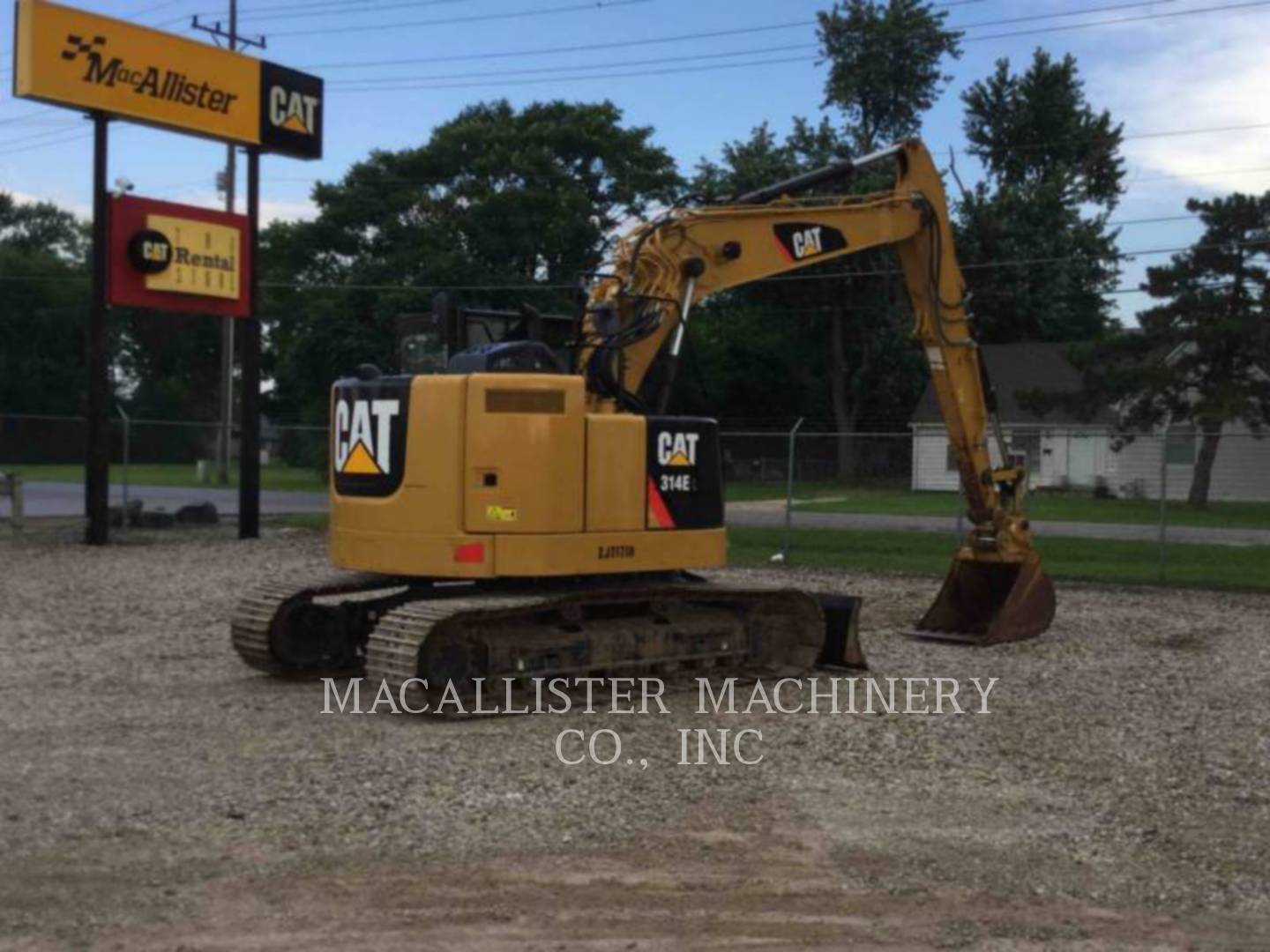 2016 Caterpillar 314E Excavator