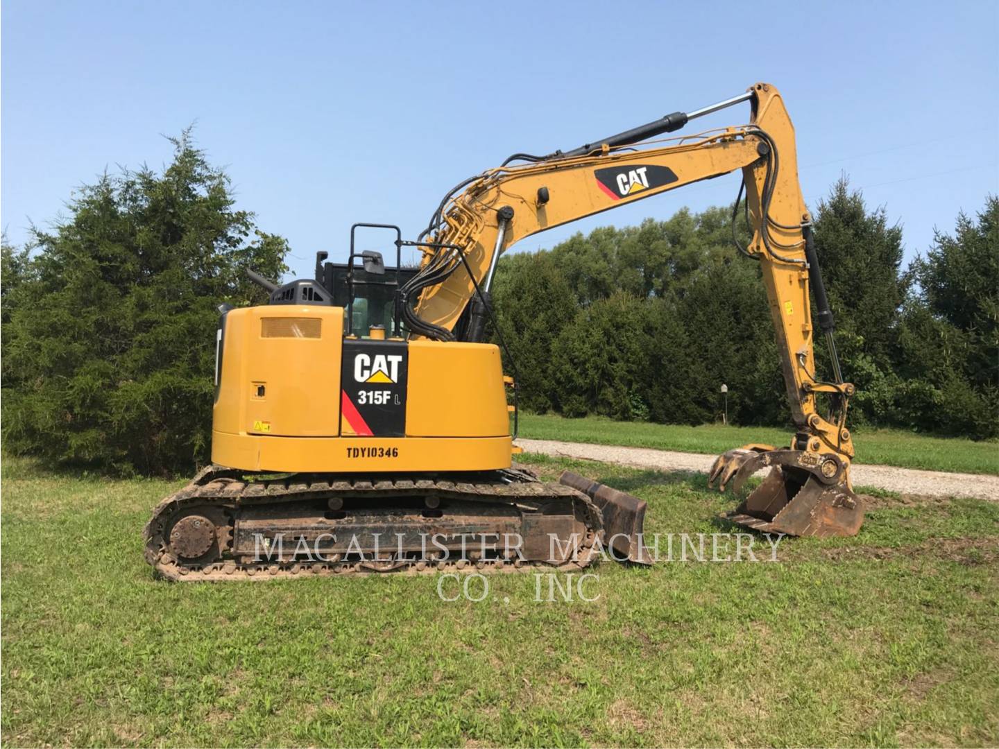 2017 Caterpillar 315FLCR Excavator