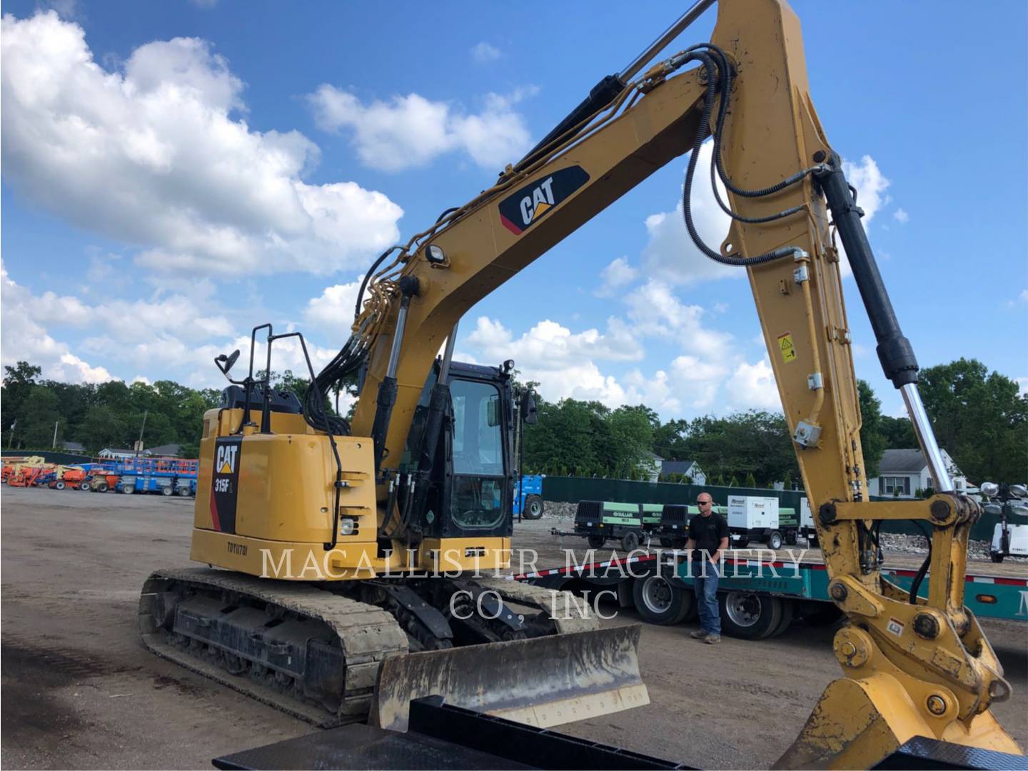 2018 Caterpillar 315FLCR Excavator