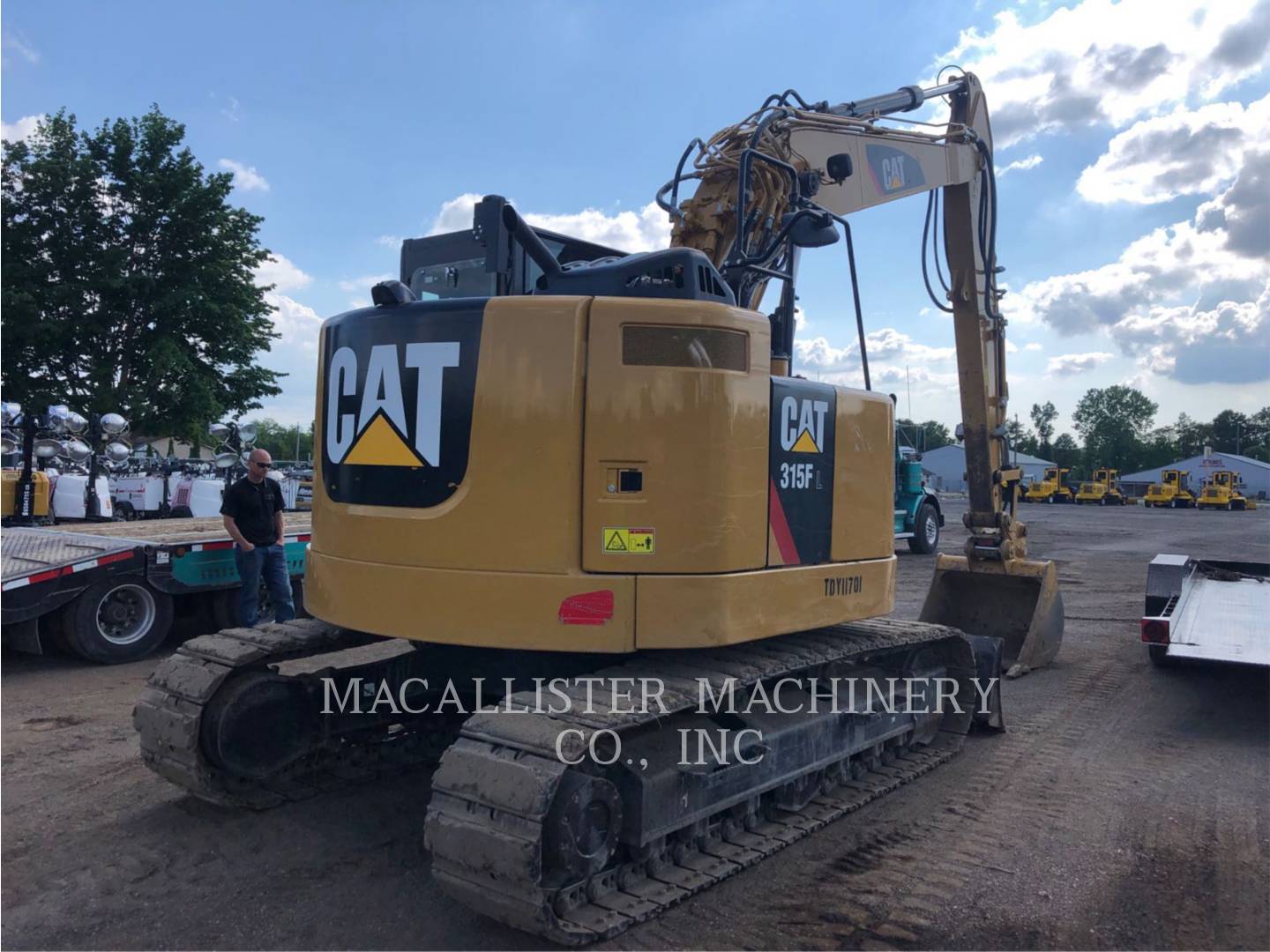 2018 Caterpillar 315FLCR Excavator