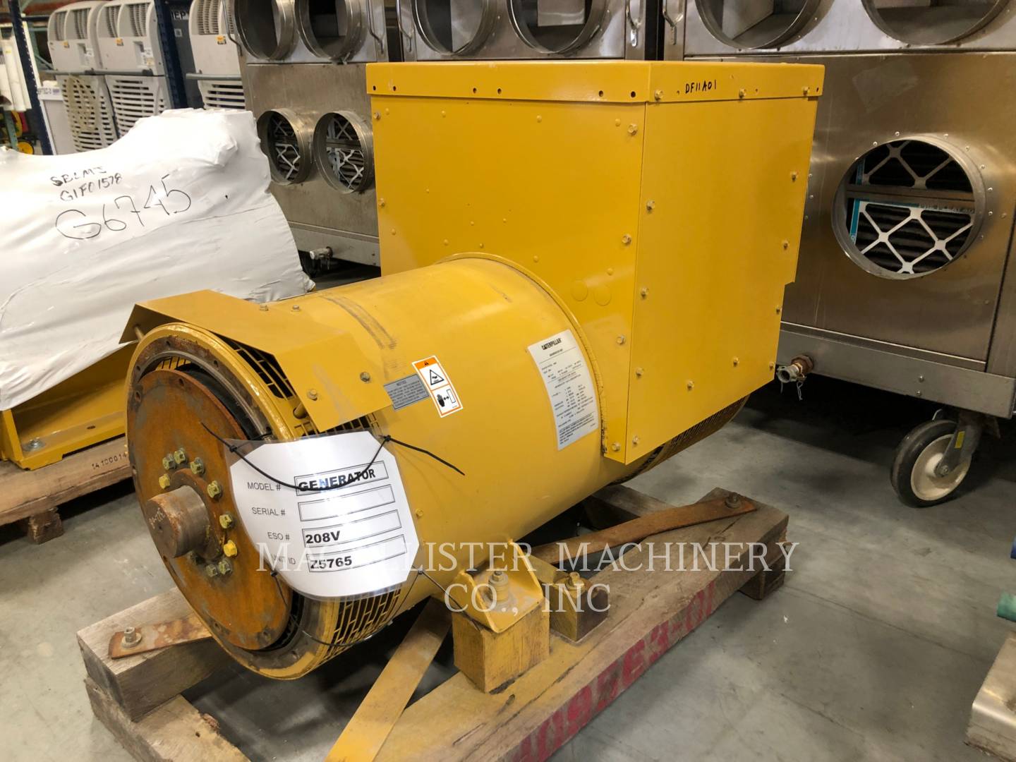 2001 Caterpillar SR4B Generator