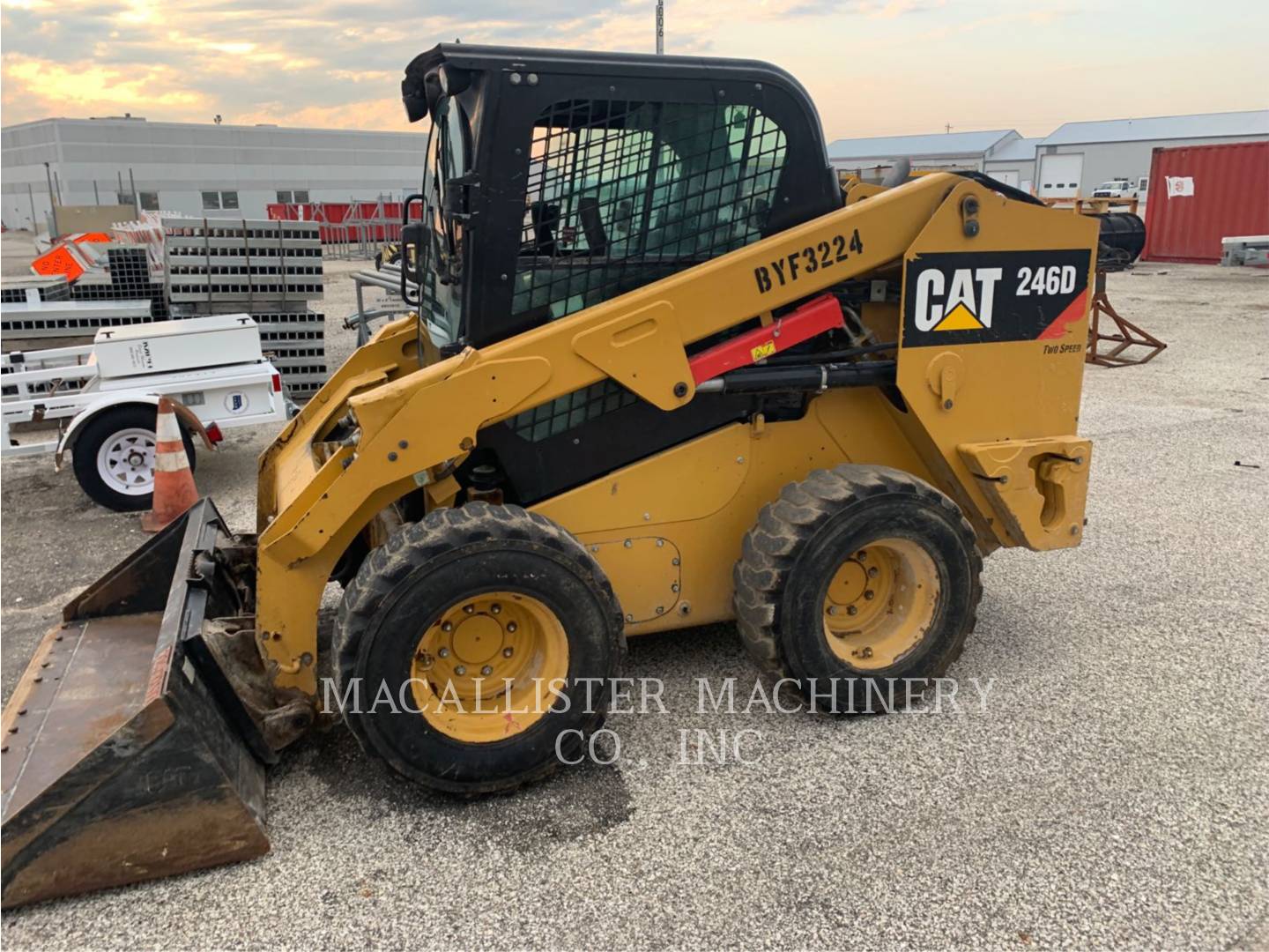 2017 Caterpillar 246D Skid Steer Loader