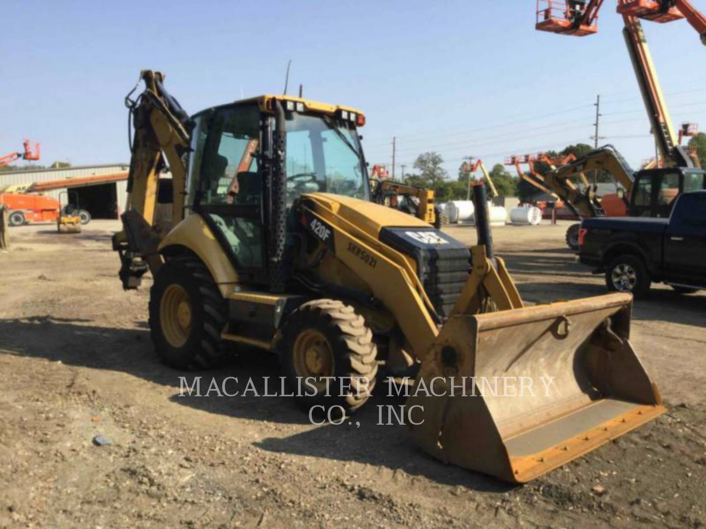 2015 Caterpillar 420FST Tractor Loader Backhoe