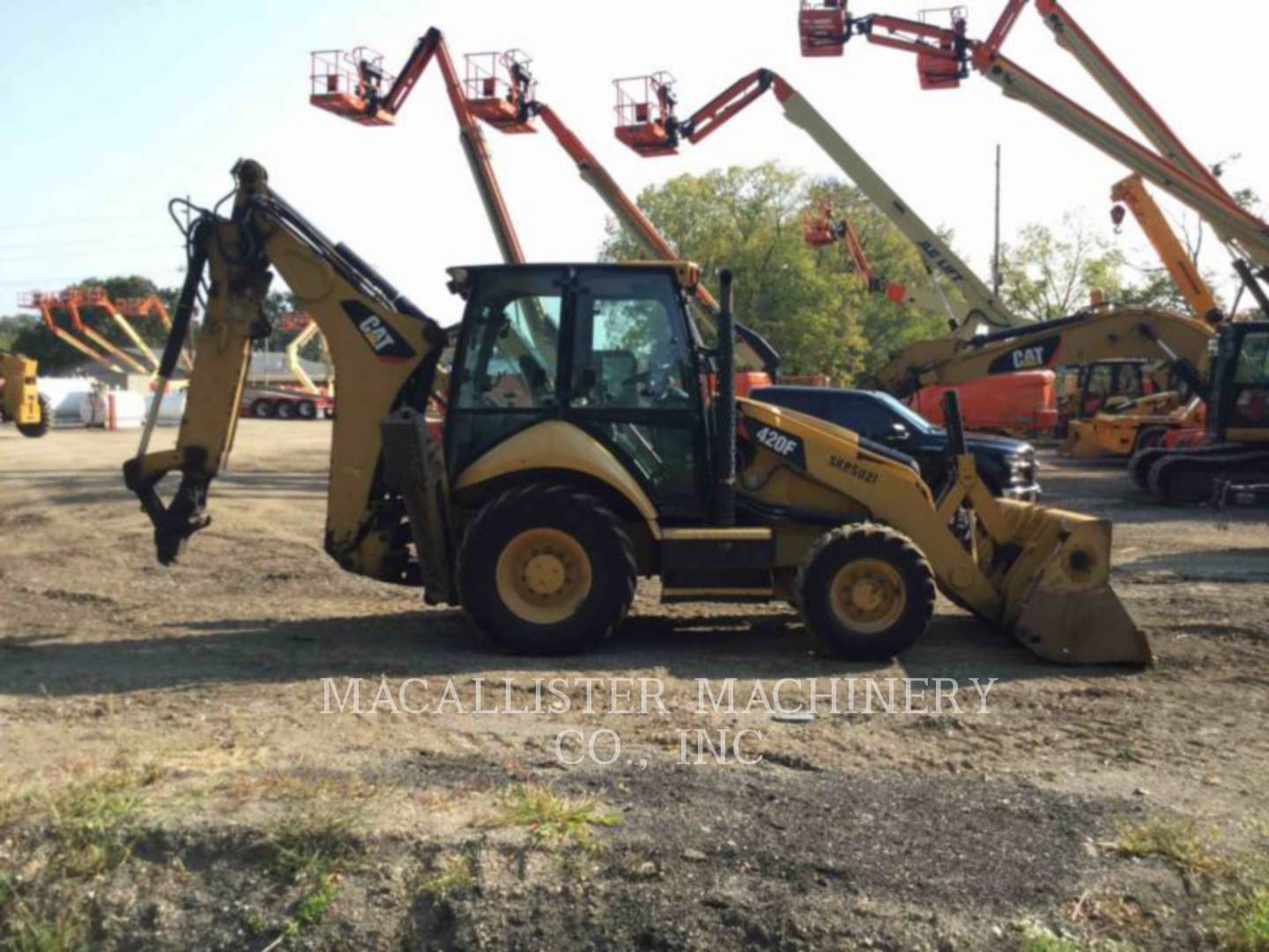 2015 Caterpillar 420FST Tractor Loader Backhoe