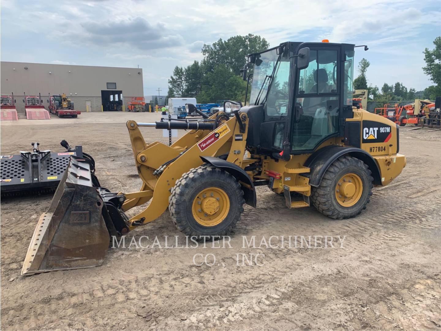 2016 Caterpillar 907M Wheel Loader